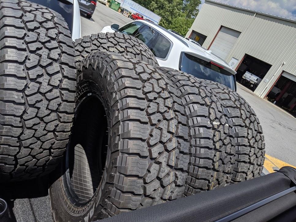 Jeep Gladiator 5 Falken Wildpeak A/T3W LT285/70R17 off Rubicon Tires Only (33") $600 tire1