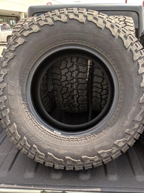 Jeep Gladiator 5 Falken Wildpeak A/T3W LT285/70R17 off Rubicon Tires Only (33") $600 tire2