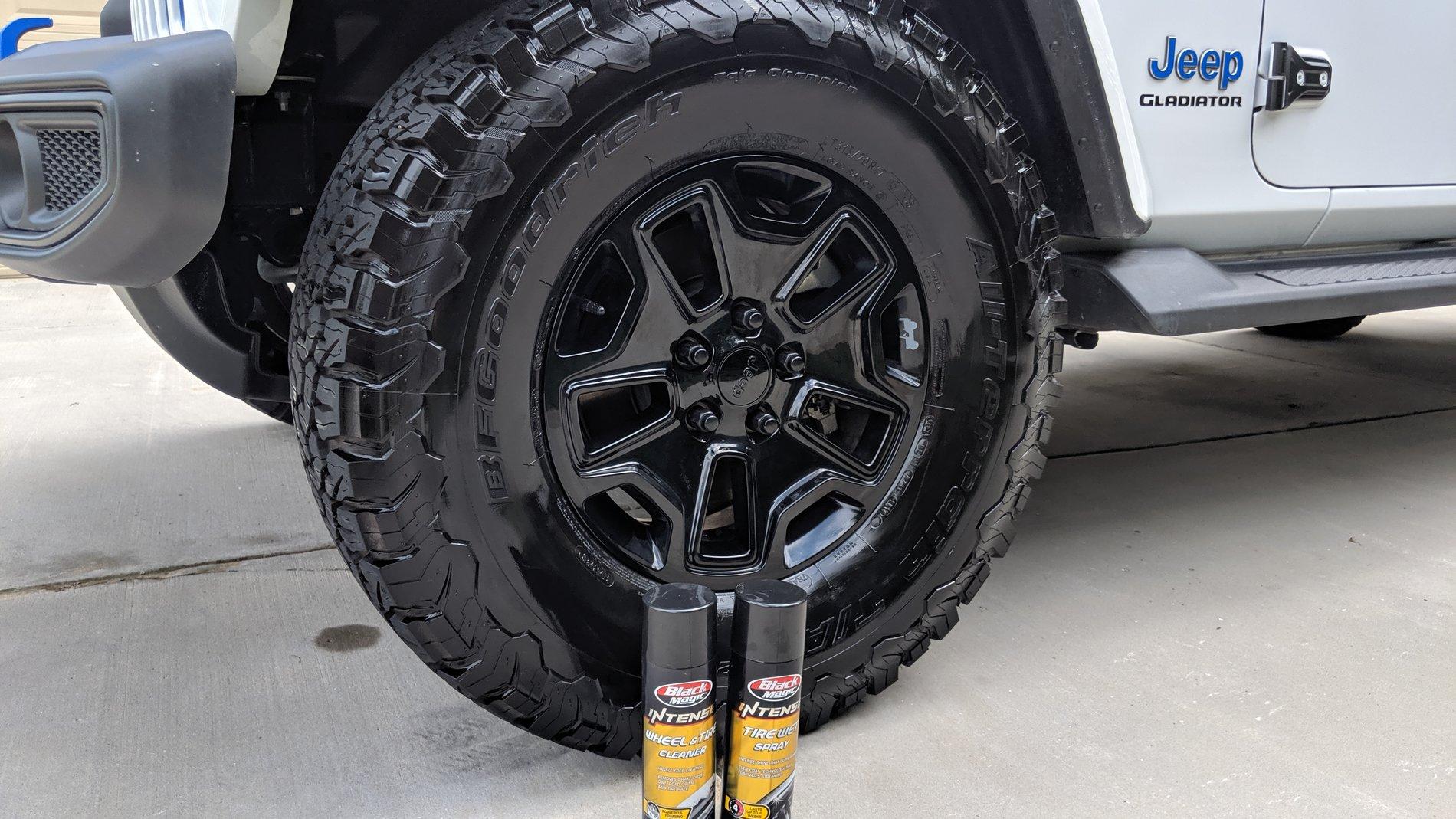 Jeep Gladiator ** TIRE SHINE ** Detailing ** IMG_20190819_135354