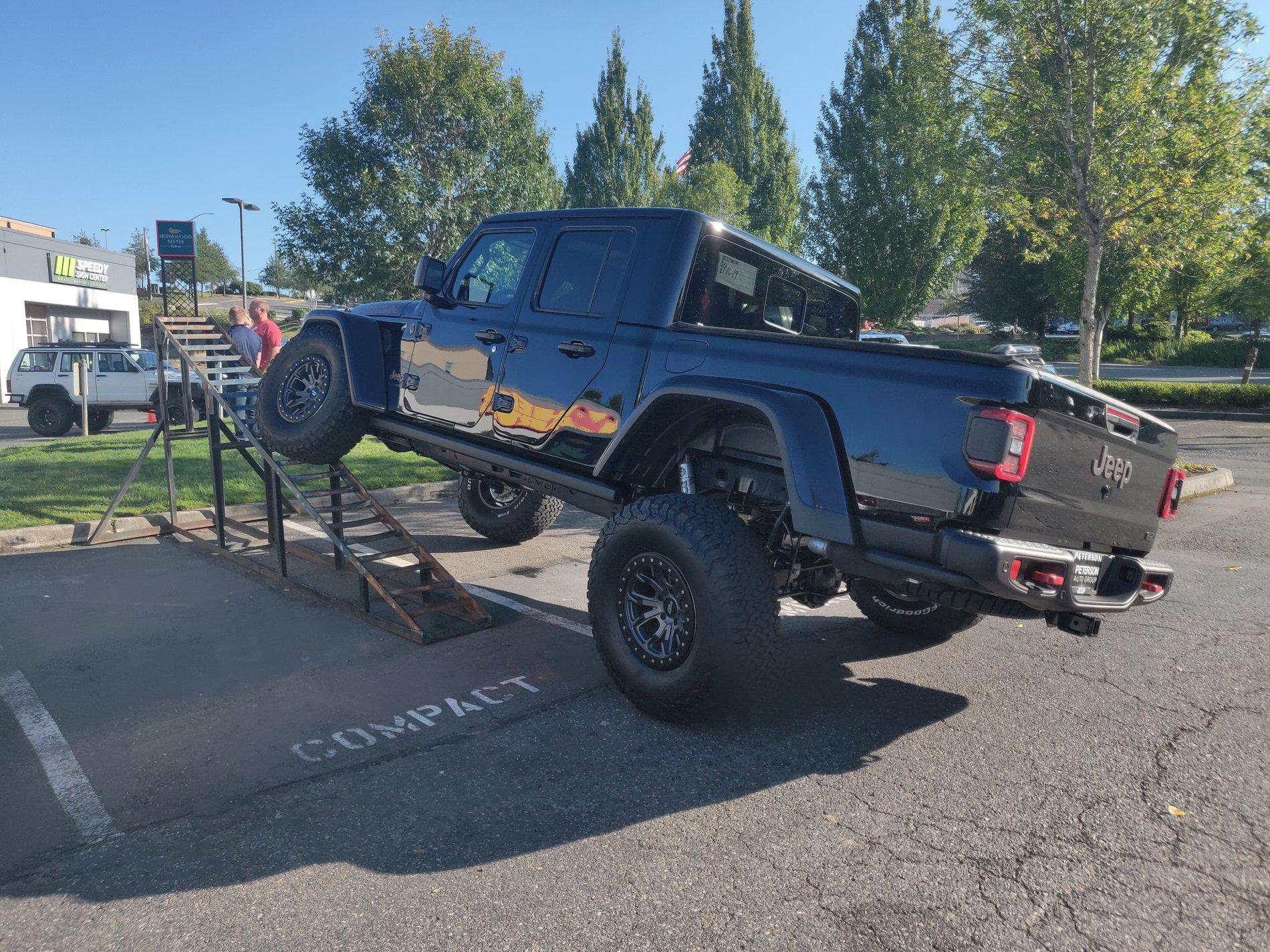Jeep Gladiator Tried out the Mopar lift and 37s on the rti ramp IMG_20190819_173353