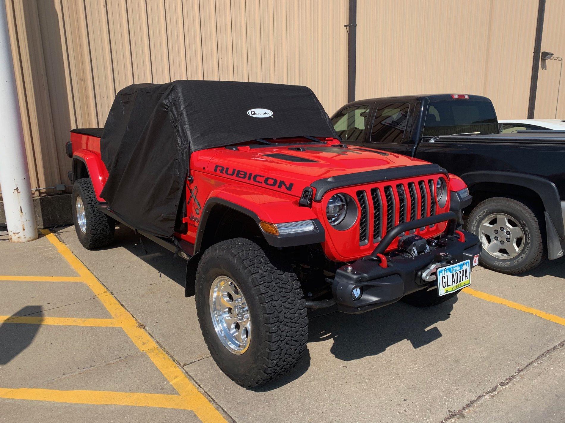 Jeep Gladiator Glad Grandpa Firecracker Red LE Build Cover1