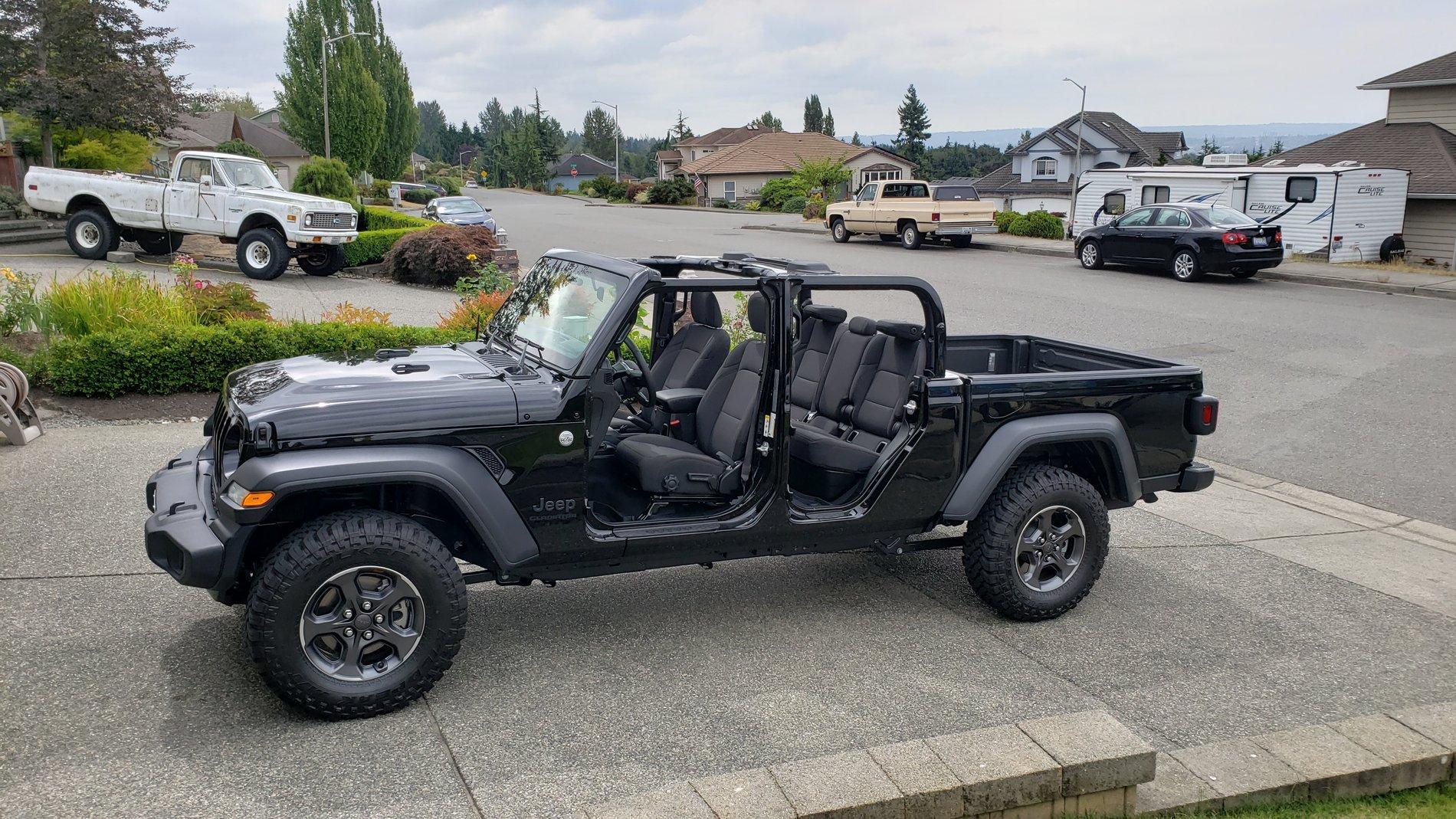 Jeep Gladiator Nude Gladiators (no doors/tops) - pics please 20190817_125059