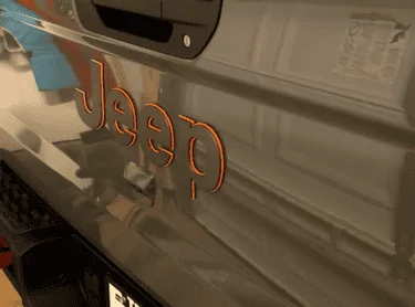 Jeep Gladiator DIY Custom Color Jeep Badging 28862-caab14aadf8d6f038dbe709dbdf2e1b0