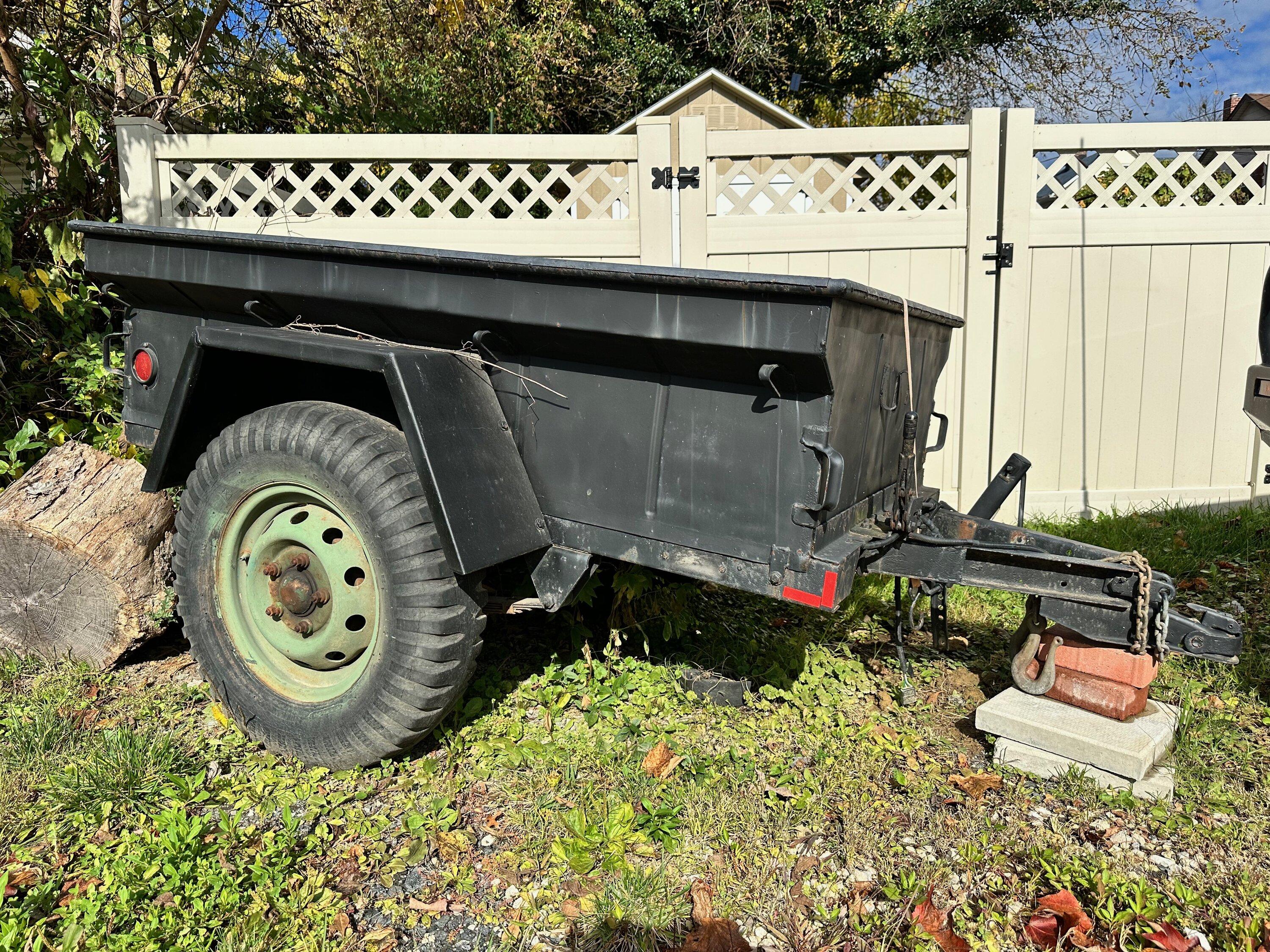 Jeep Gladiator Army Surplus M416 Trailer IMG_0387