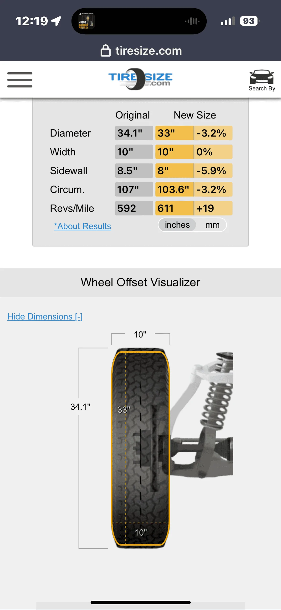 Jeep Gladiator Pizza Cutters - 35X10R17 Skinny Tires installed E98EE424-29FB-4B29-ADC5-7AECB3ACA1B8