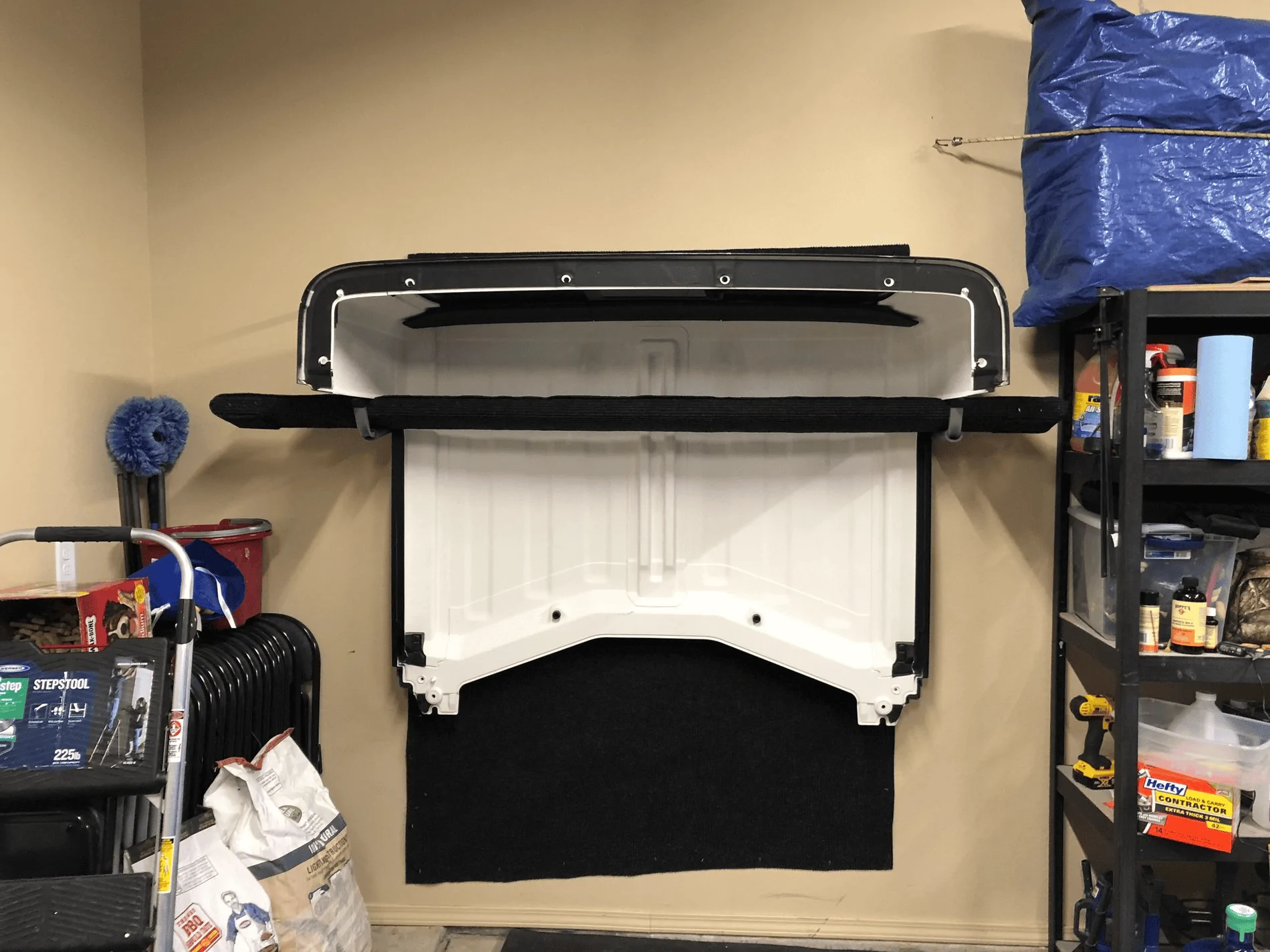 Jeep Gladiator Soft top storage for winter DCF736DF-594B-4C2F-A90C-229C0F1B3A79