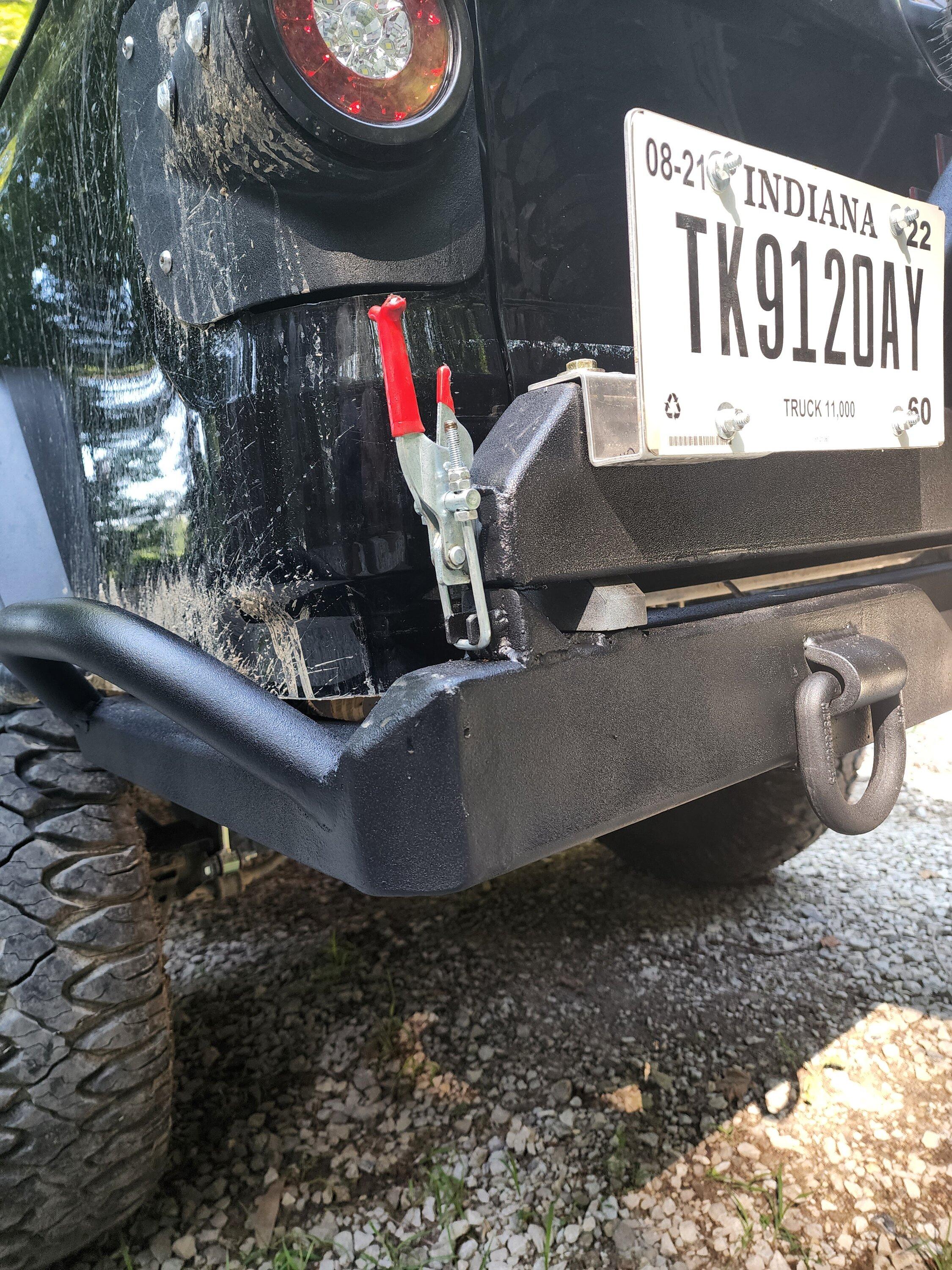 Jeep Gladiator Complete bed, bumper/swing and lights 20220721_171248