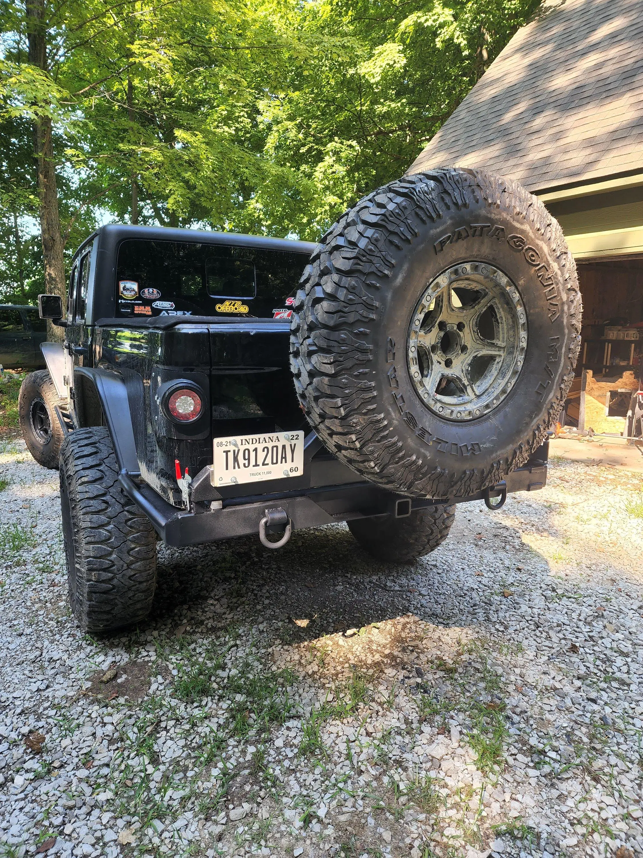 Jeep Gladiator Complete bed, bumper/swing and lights 20220721_171235
