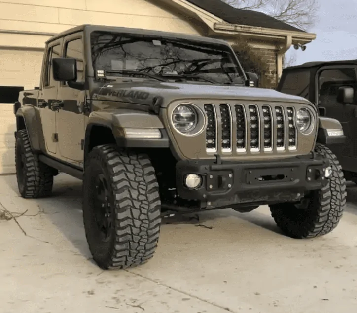 Jeep Gladiator Jk wheels on overland 1667415437138