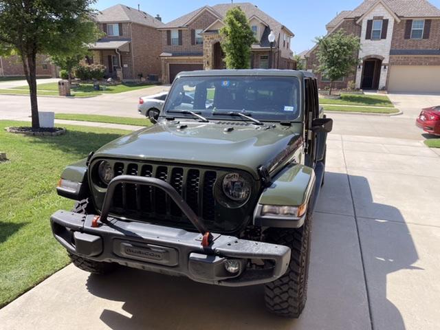 Jeep Gladiator Rubicon steel bumper and skid plate C8BE69F3-3861-4506-B0E4-6838017FB5DC