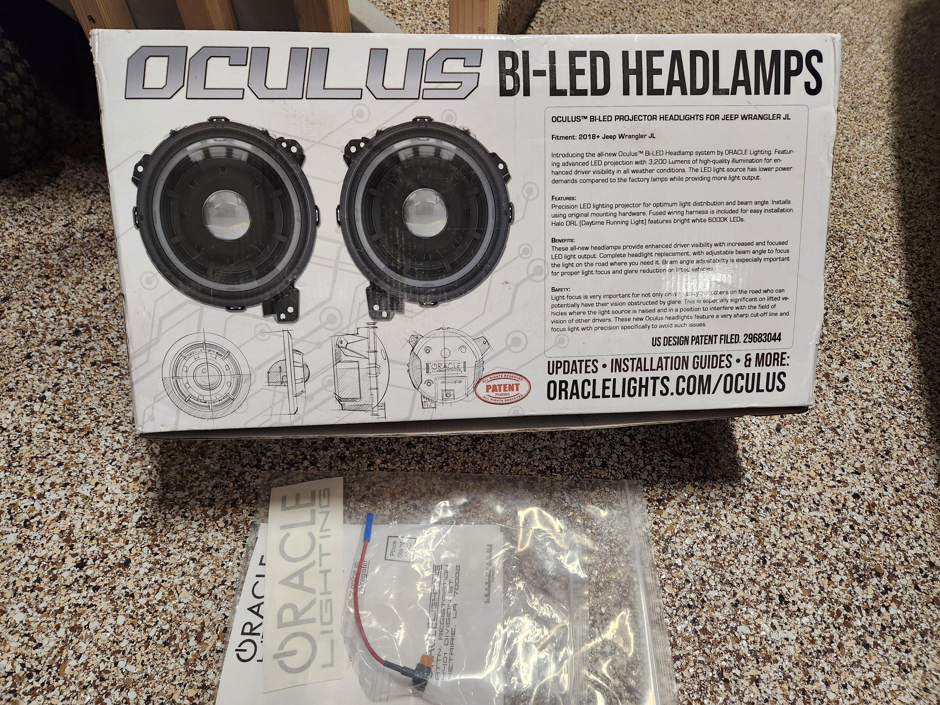 Jeep Gladiator Oracle Oculus Bi-LED headlights 20221103_114507