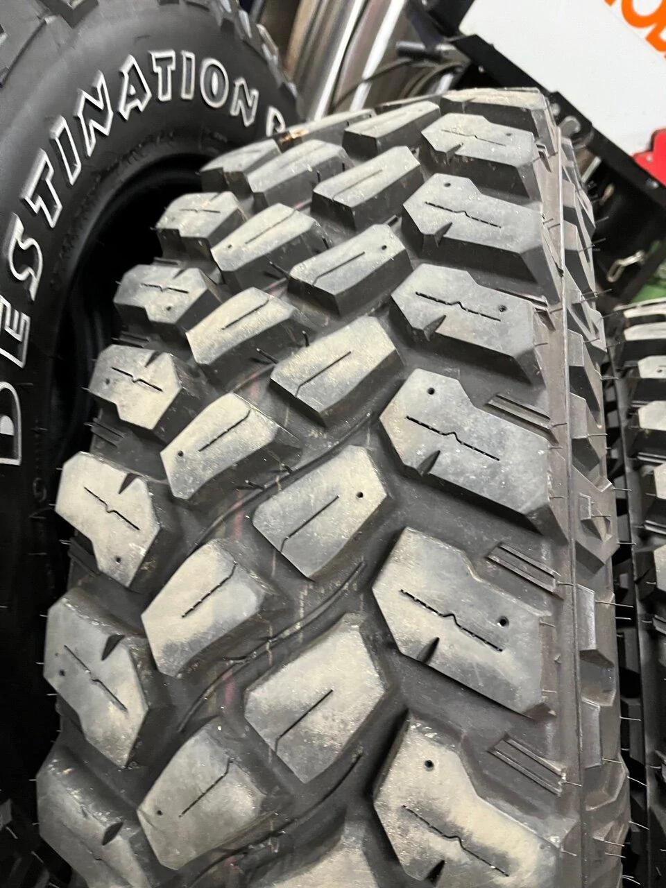 Jeep Gladiator Firestone destination MT2's 255/75r17 LRC IMG_1511