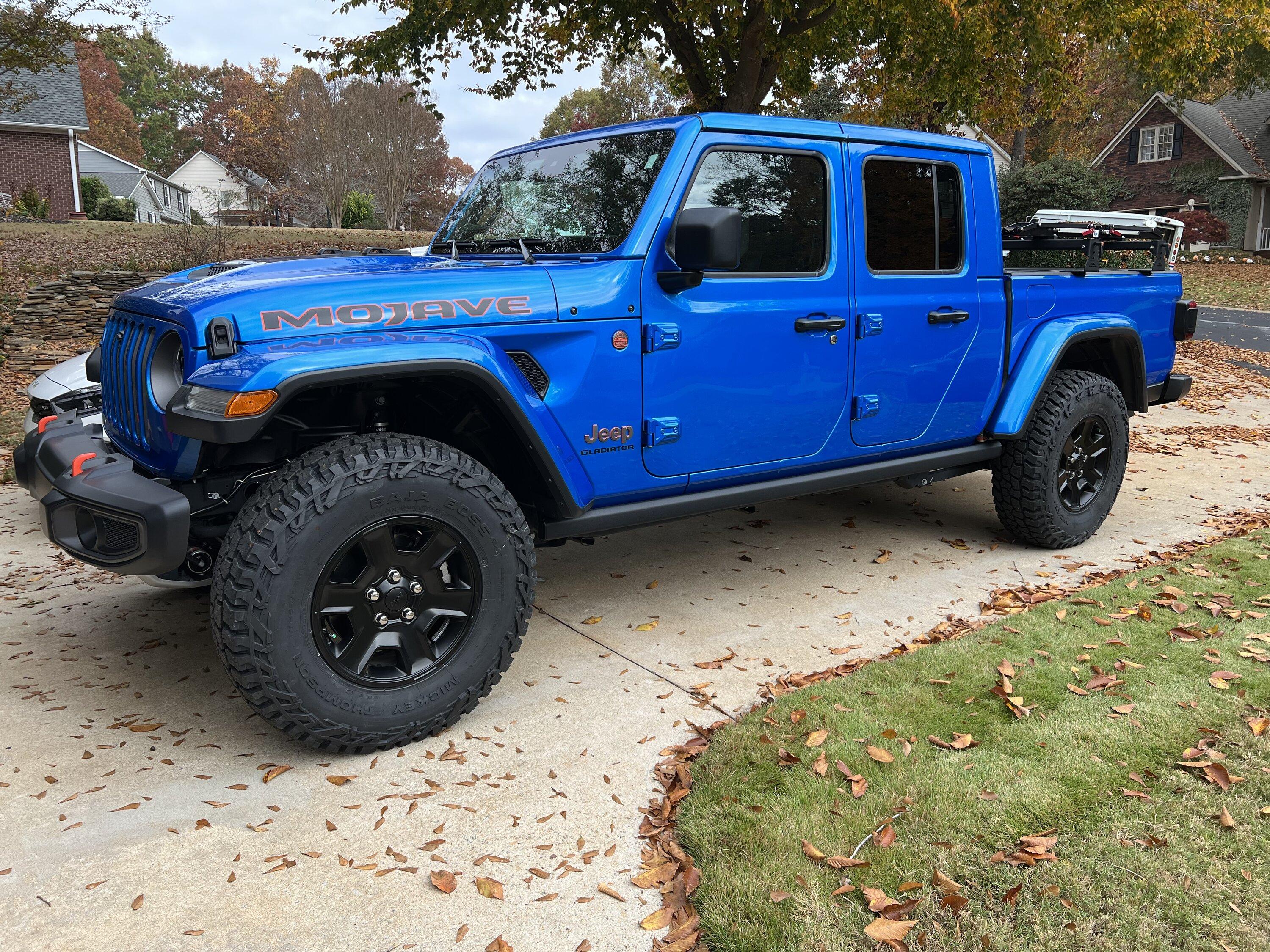 Jeep Gladiator Pizza Cutters - 35X10R17 Skinny Tires installed F418A582-FE96-4601-BA4A-79EB080AC842