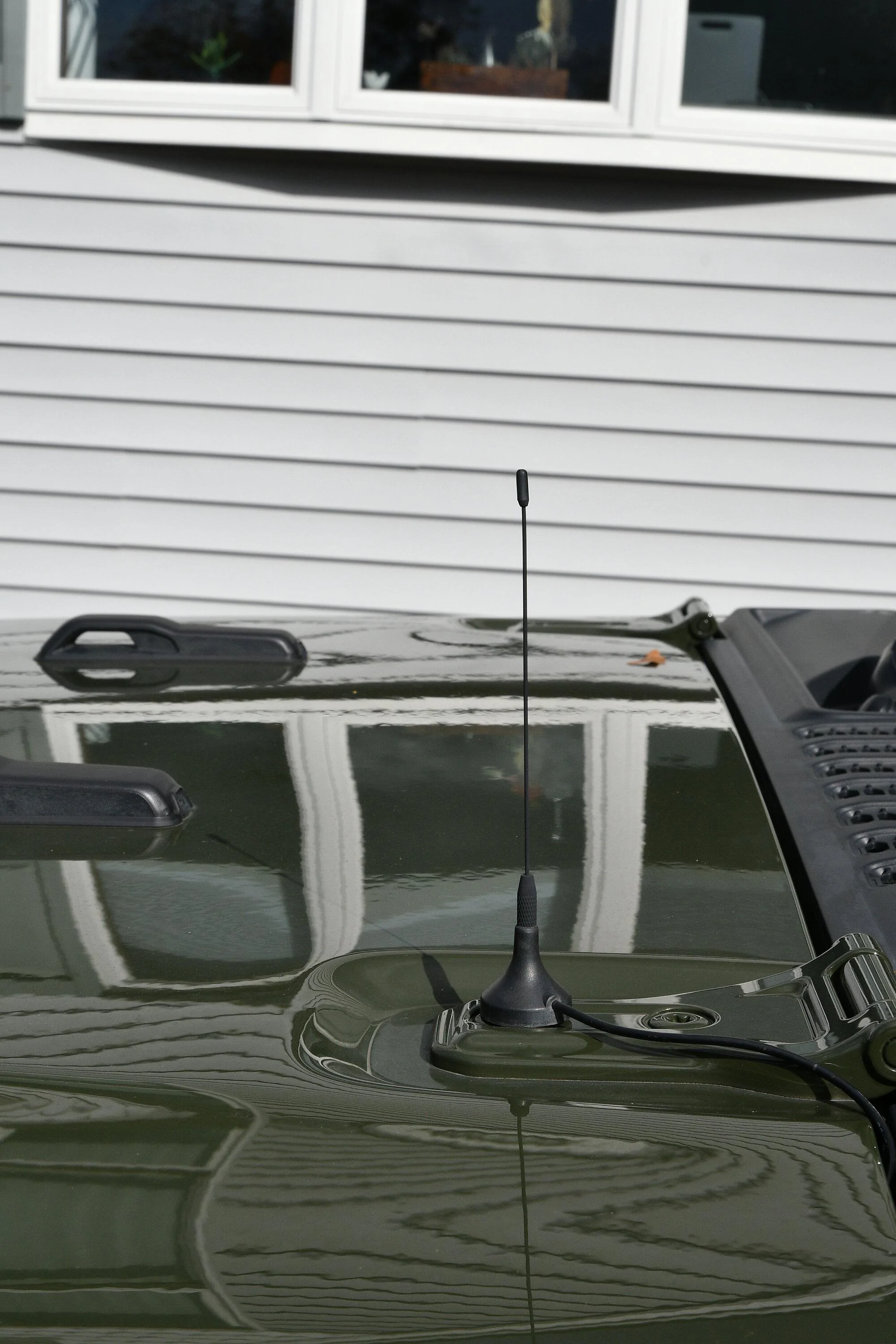 Jeep Gladiator GMRS / CB antenna locations - near A pillar or mid point on hood 500_2013