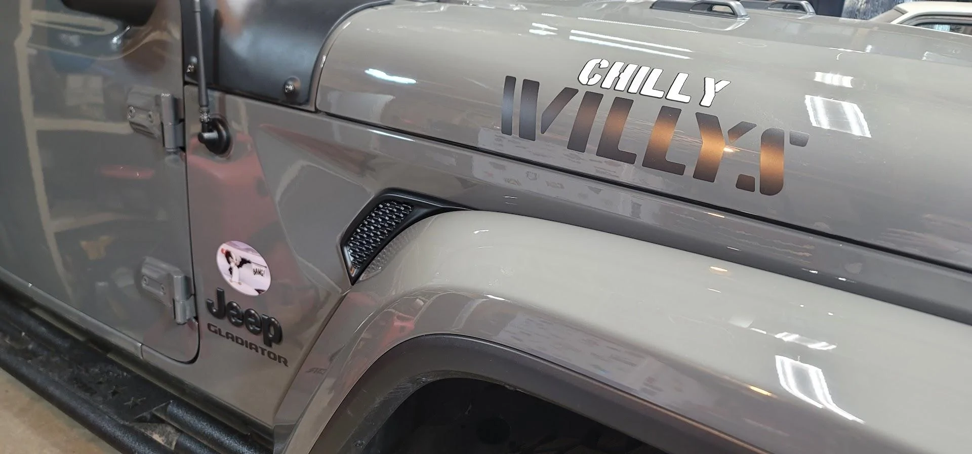 Jeep Gladiator What color for Willy's lettering? willy