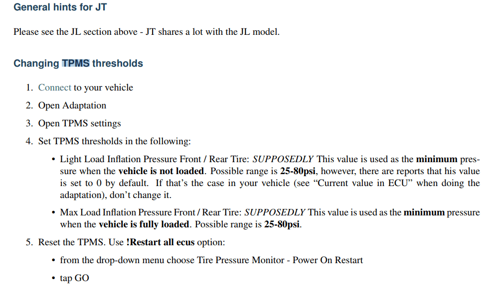 Jeep Gladiator Jscan TPMS issue 1667786652239