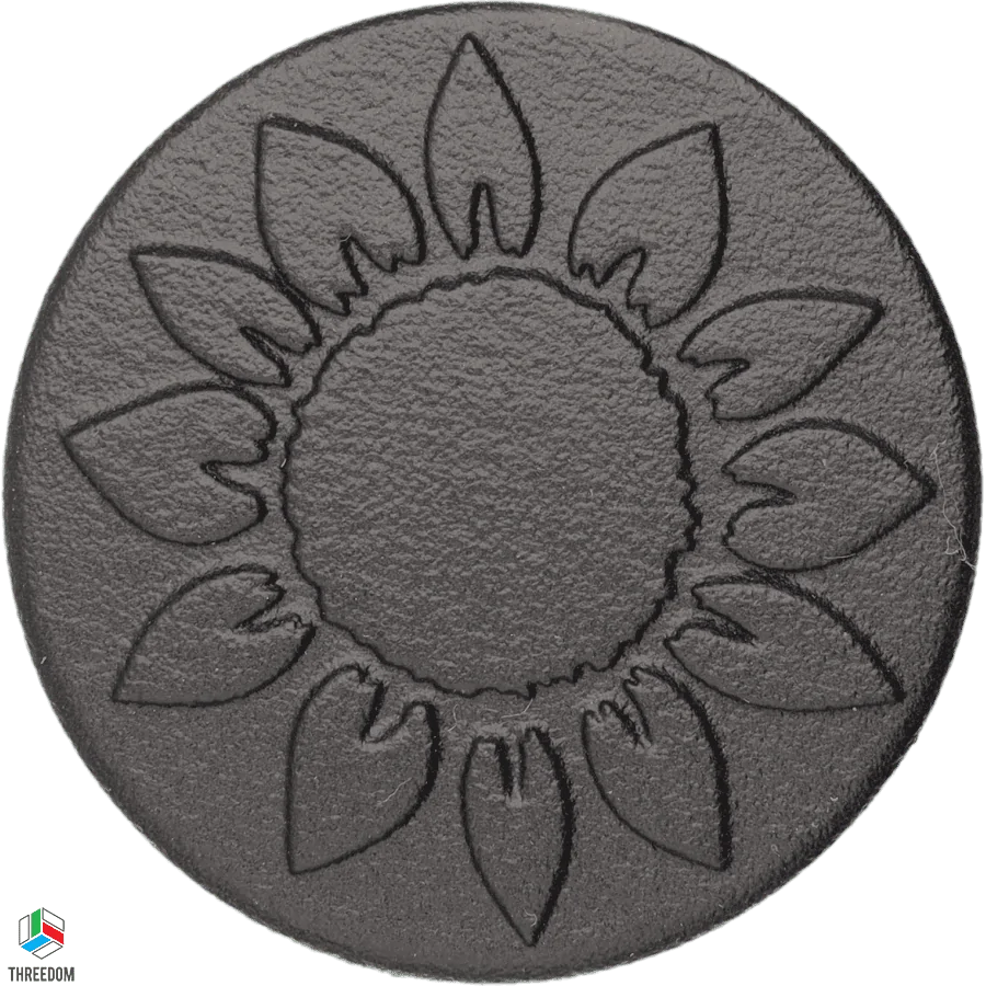 Jeep Gladiator ? Threedom Custom Design Key Lock Caps? 95_sunflower