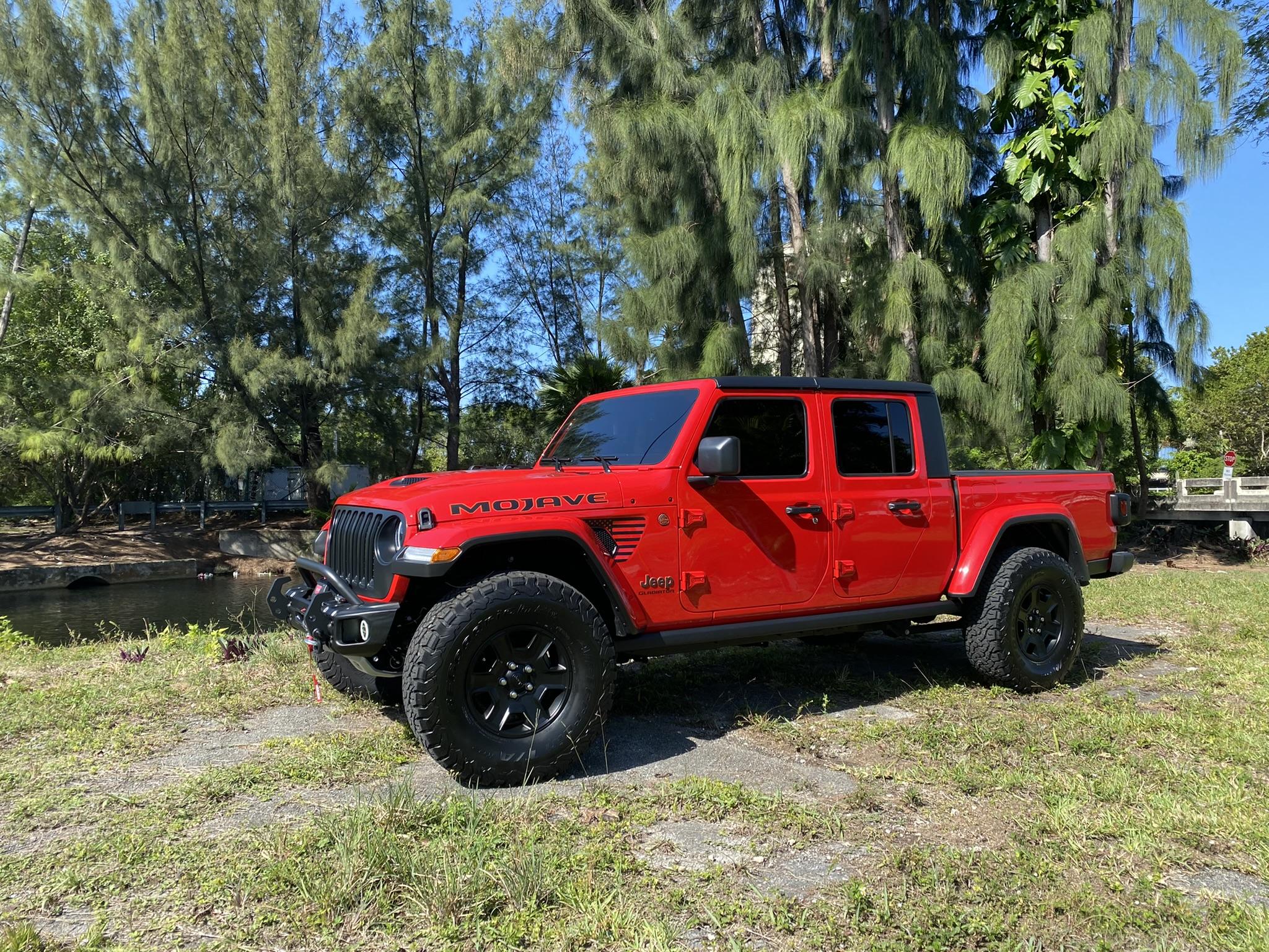 Jeep Gladiator Stock Mojave Wheels with 37x12.50r17 BFgoodrich KO2’s 42FA6044-6DEB-498A-9E33-1D34F942171E