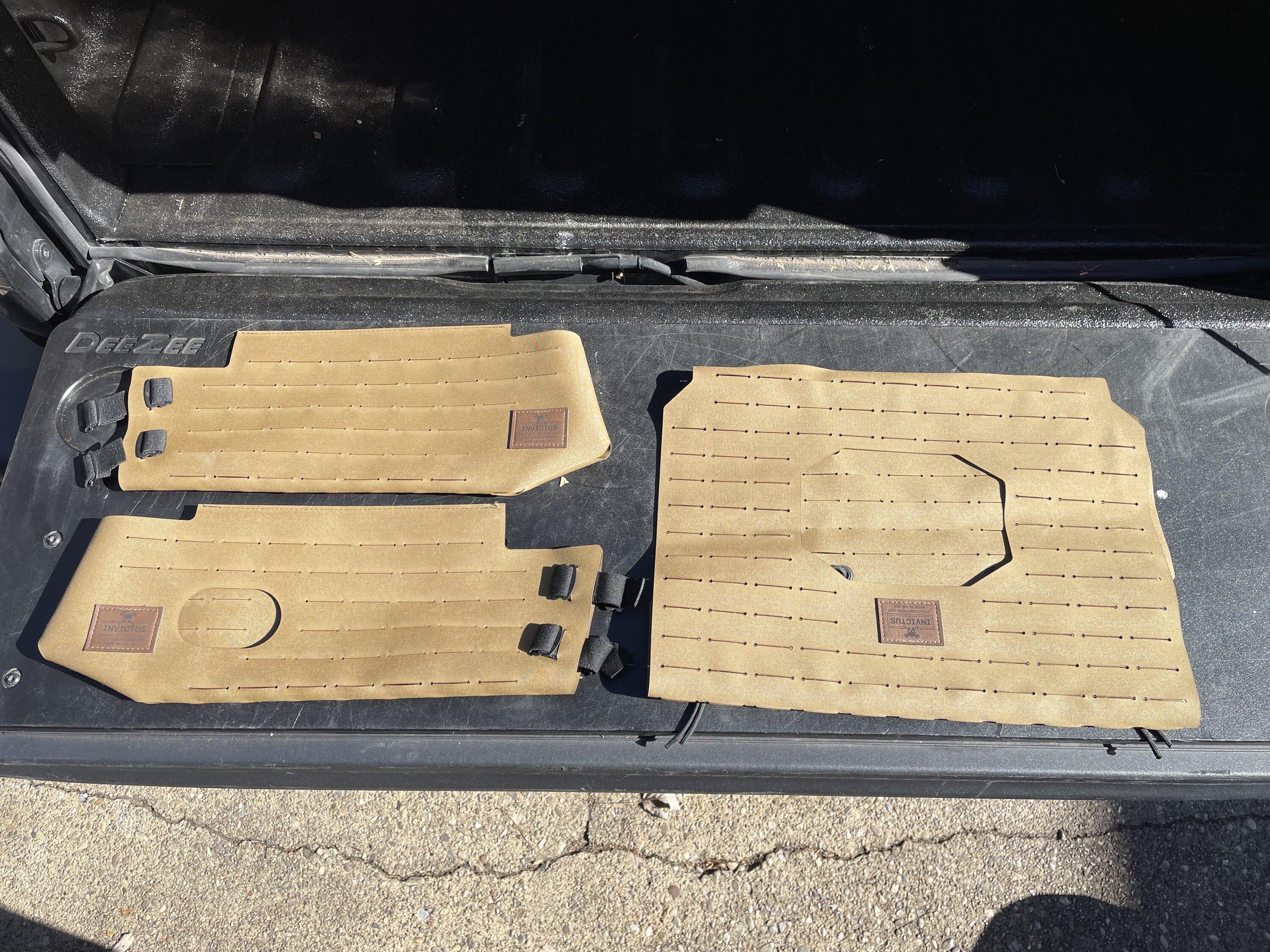 Jeep Gladiator Invictus Off Road Visor Pair and Center Bar Molle Wraps 0A3E1F3B-88B7-4635-AB59-03647651AE30