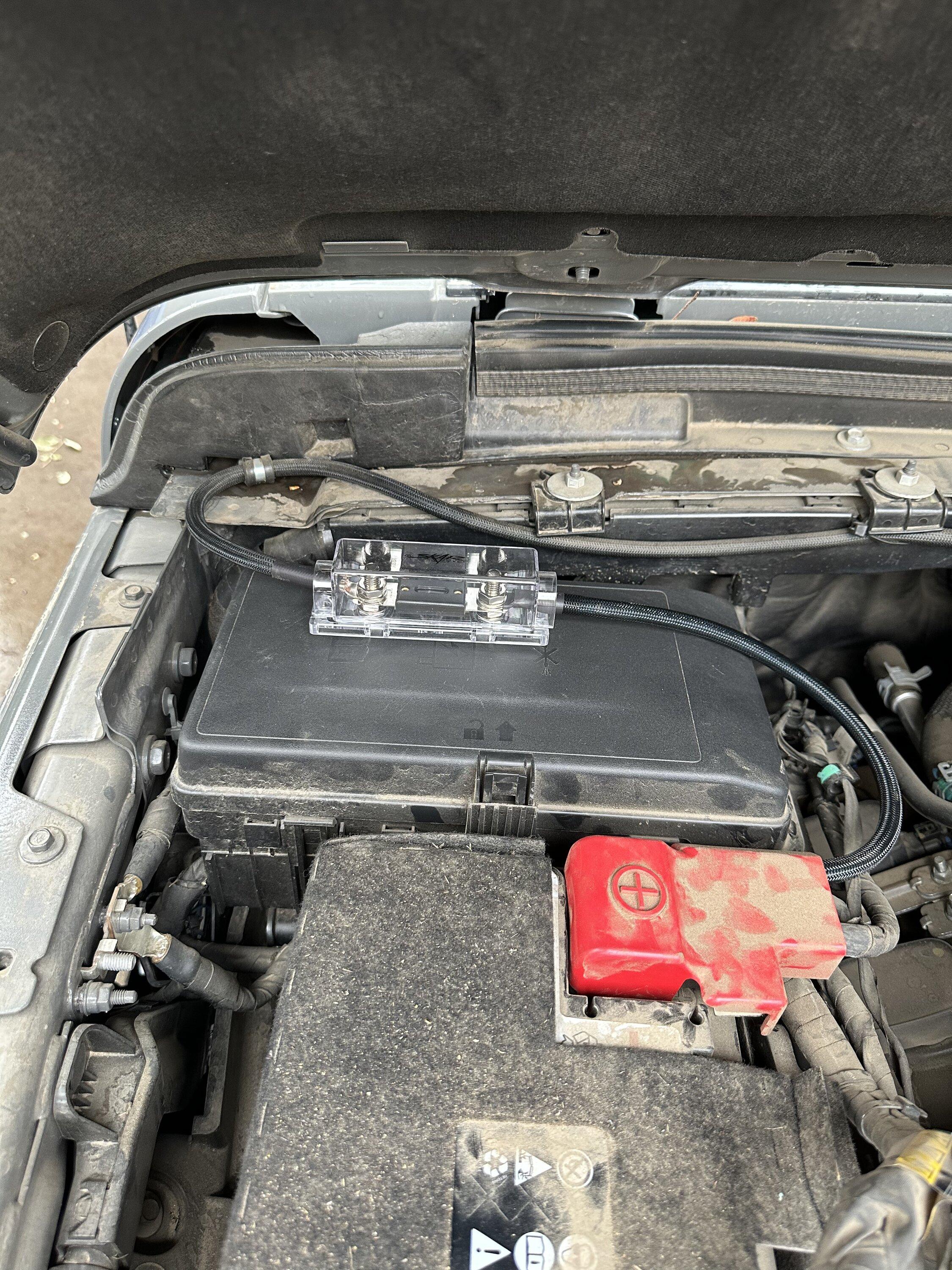 Jeep Gladiator Underseat Dual 6.5” sub install 74C08149-8837-425B-ACD3-221379BD724D