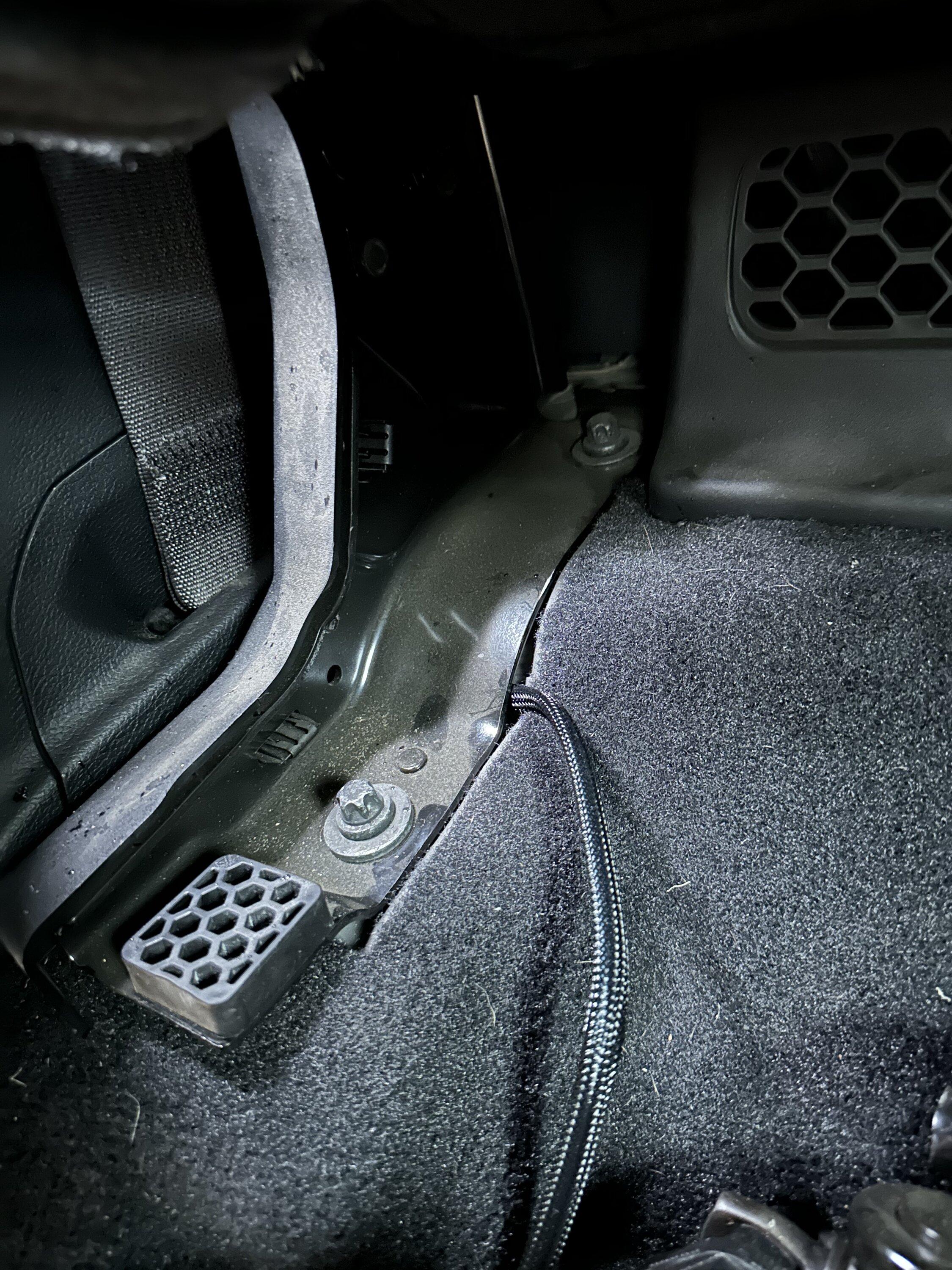 Jeep Gladiator Underseat Dual 6.5” sub install 4F1CDC6E-6A52-43CC-9D7F-AC4608FCB09C