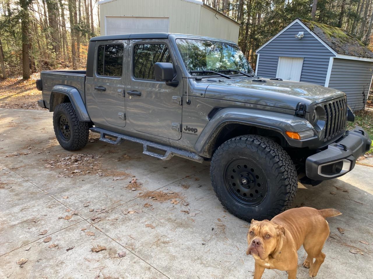 Jeep Gladiator STING GRAY Gladiator JT Club JT Wheels and Tires and Hank