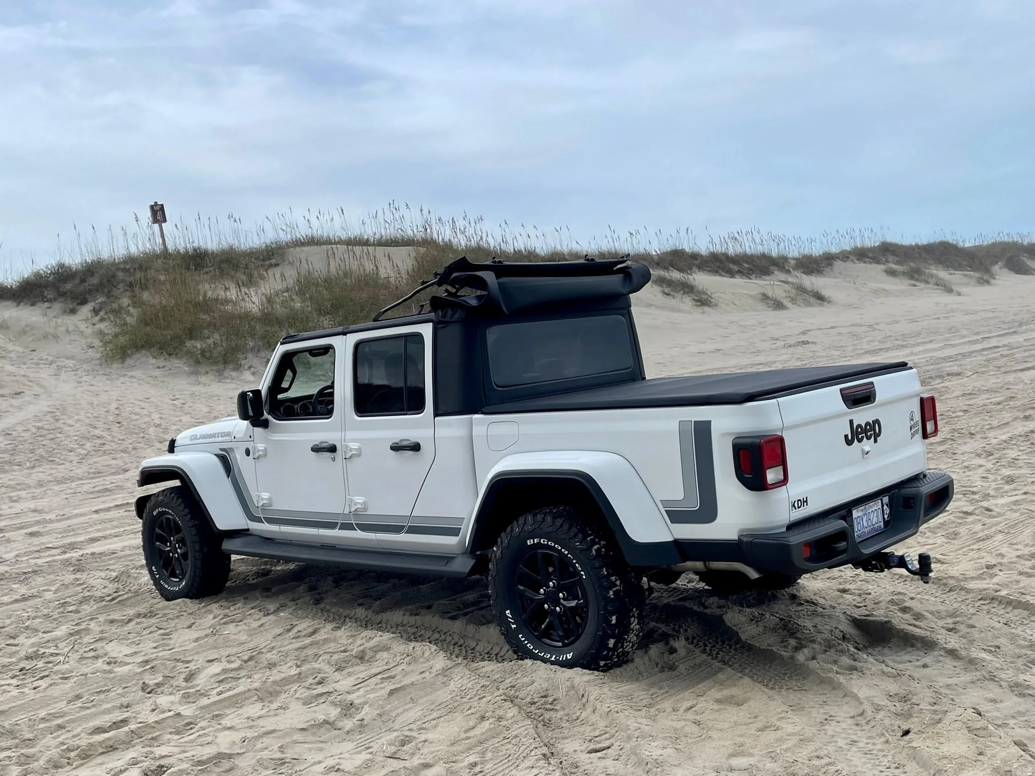 Jeep Gladiator Sturms White Max Tow AMC Jeep inspired build thread Glad RR