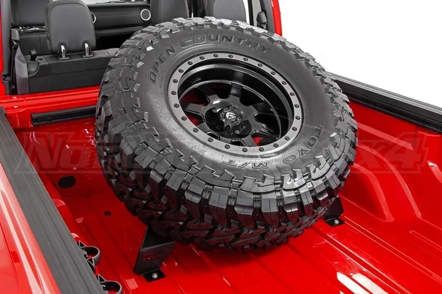 Jeep Gladiator 37" Spare wheel carrier RoughCountry-JT-Tire-Mount