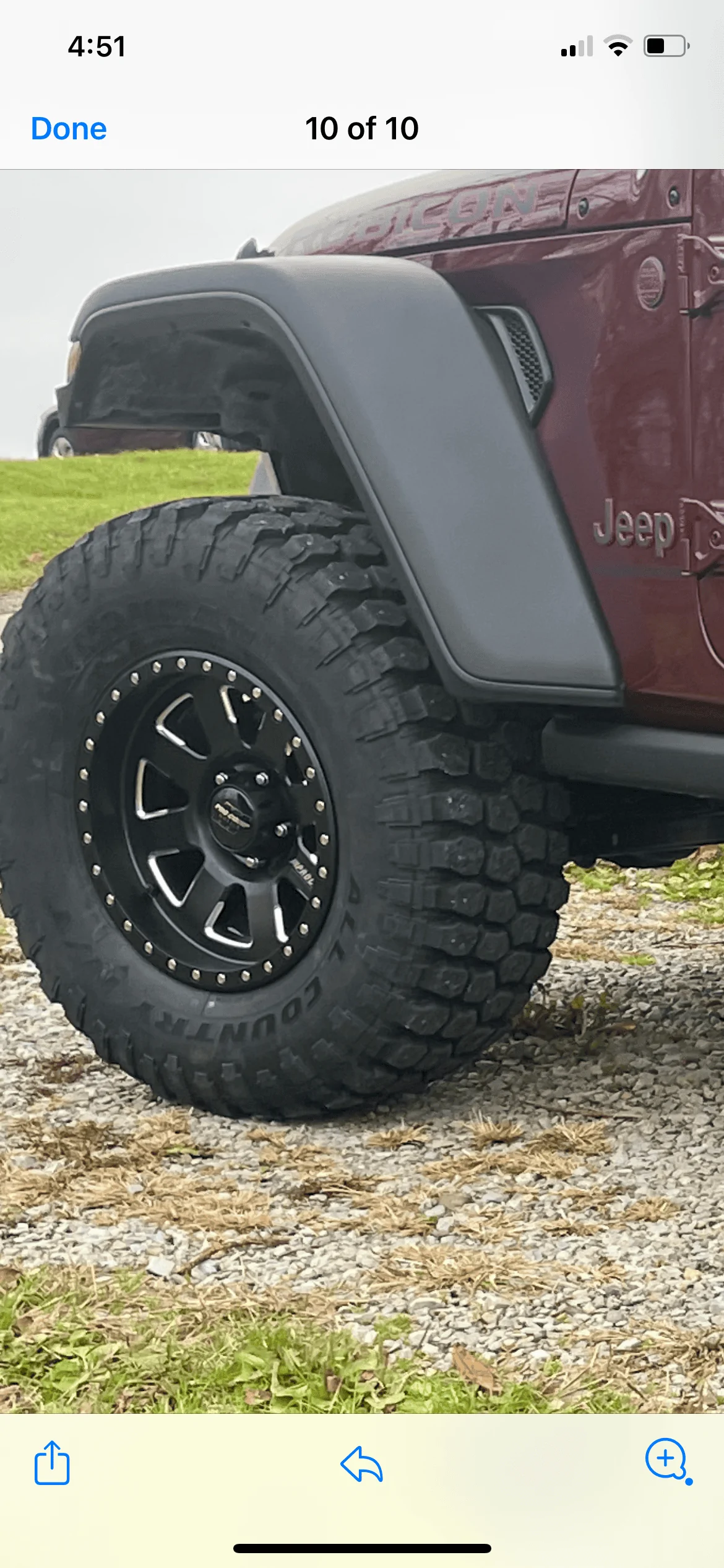 Jeep Gladiator Tire time 3B7E8BB6-1FC1-40CF-BC7B-9D5F2307B21F