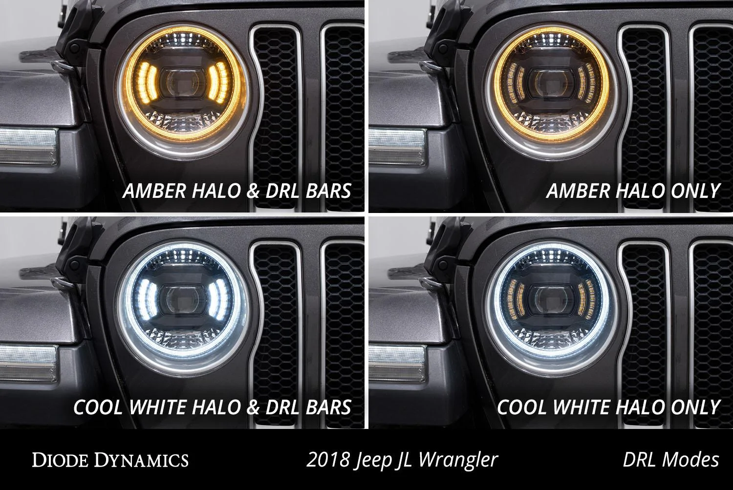 Jeep Gladiator NEW! Elite Series JL Wrangler & JT Gladiator LED Headlights from Diode Dynamics TTpBeUT