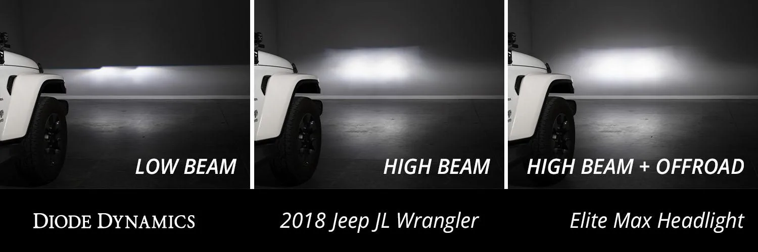 Jeep Gladiator NEW! Elite Series JL Wrangler & JT Gladiator LED Headlights from Diode Dynamics YnSk4oT