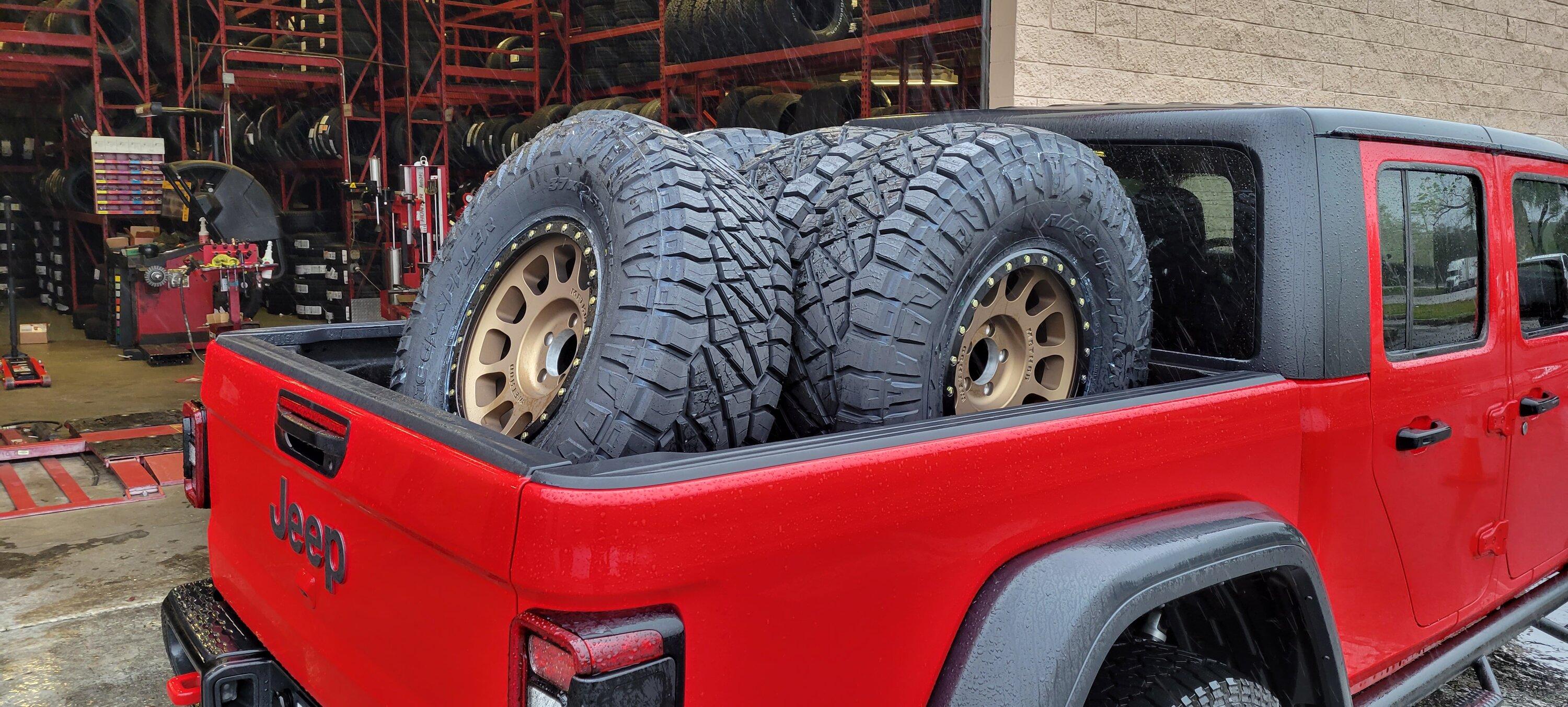 Jeep Gladiator Is the going rate for 37's really this much?! 20221109_154123