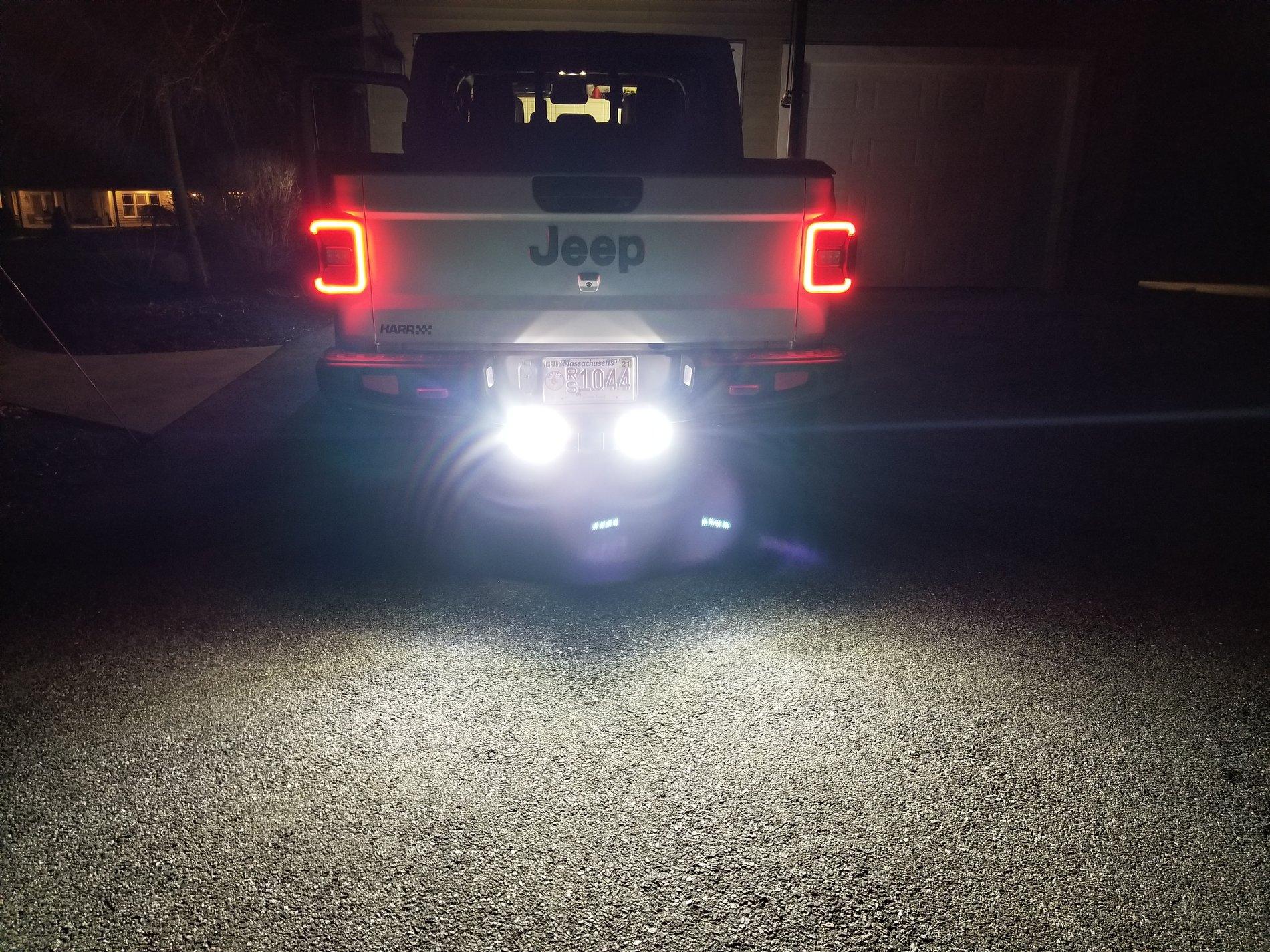 Jeep Gladiator Rigid Industries LED SR-Q Back Up Light Kit - 98002 20200302_191109