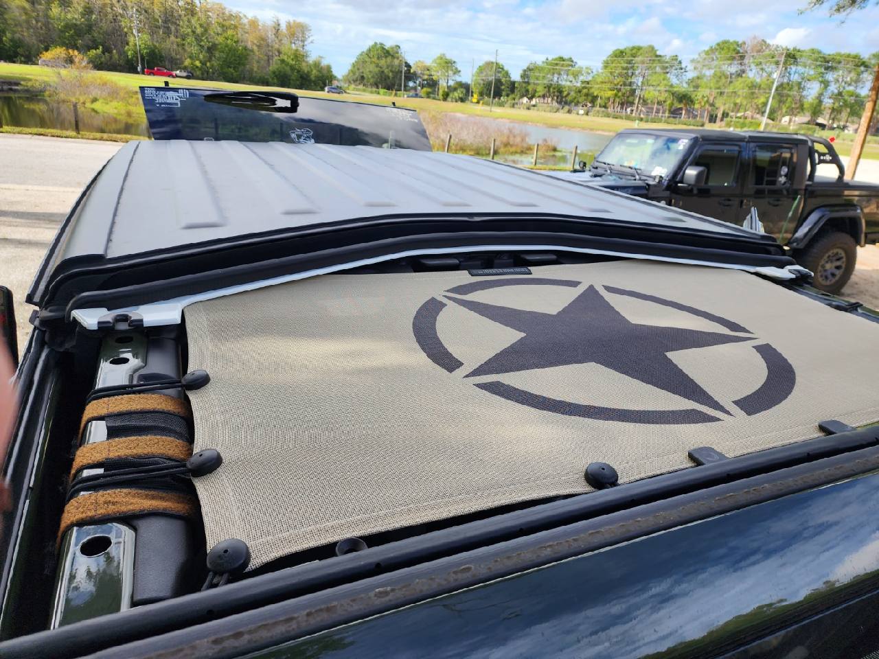 Jeep Gladiator Spiderwebshade for JLU/JT. $125.00 47150