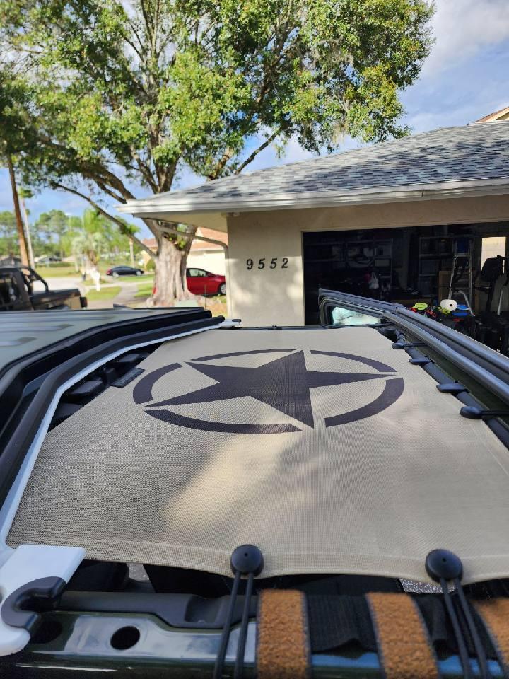 Jeep Gladiator Spiderwebshade for JLU/JT. $125.00 47149