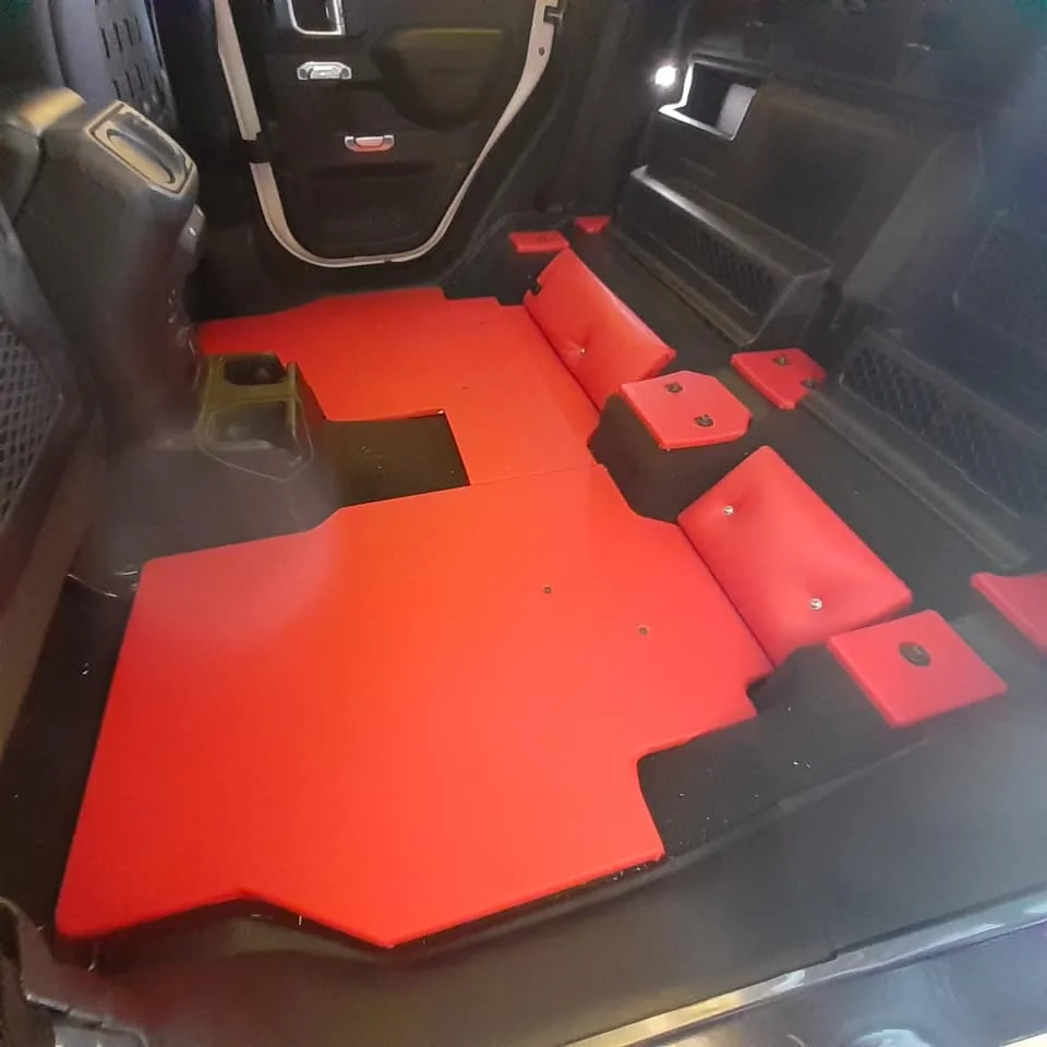Jeep Gladiator low profile rear seat delete f7