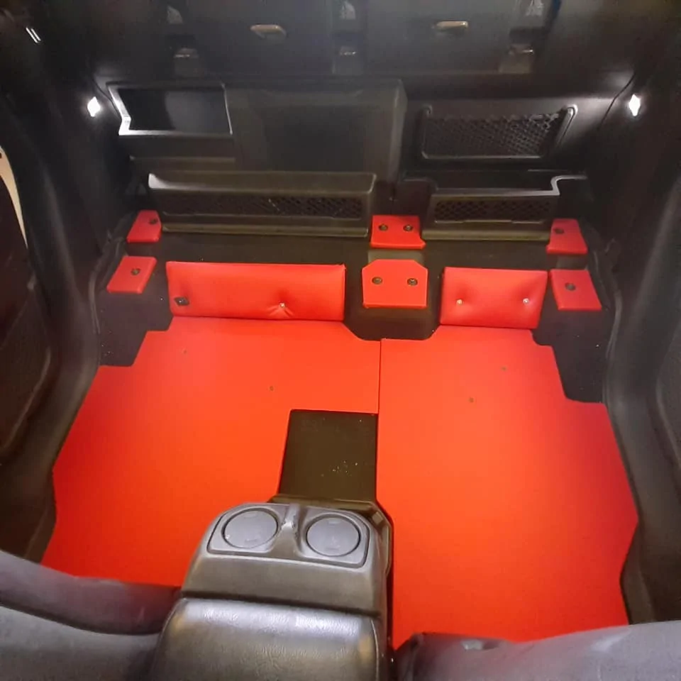 Jeep Gladiator low profile rear seat delete f8
