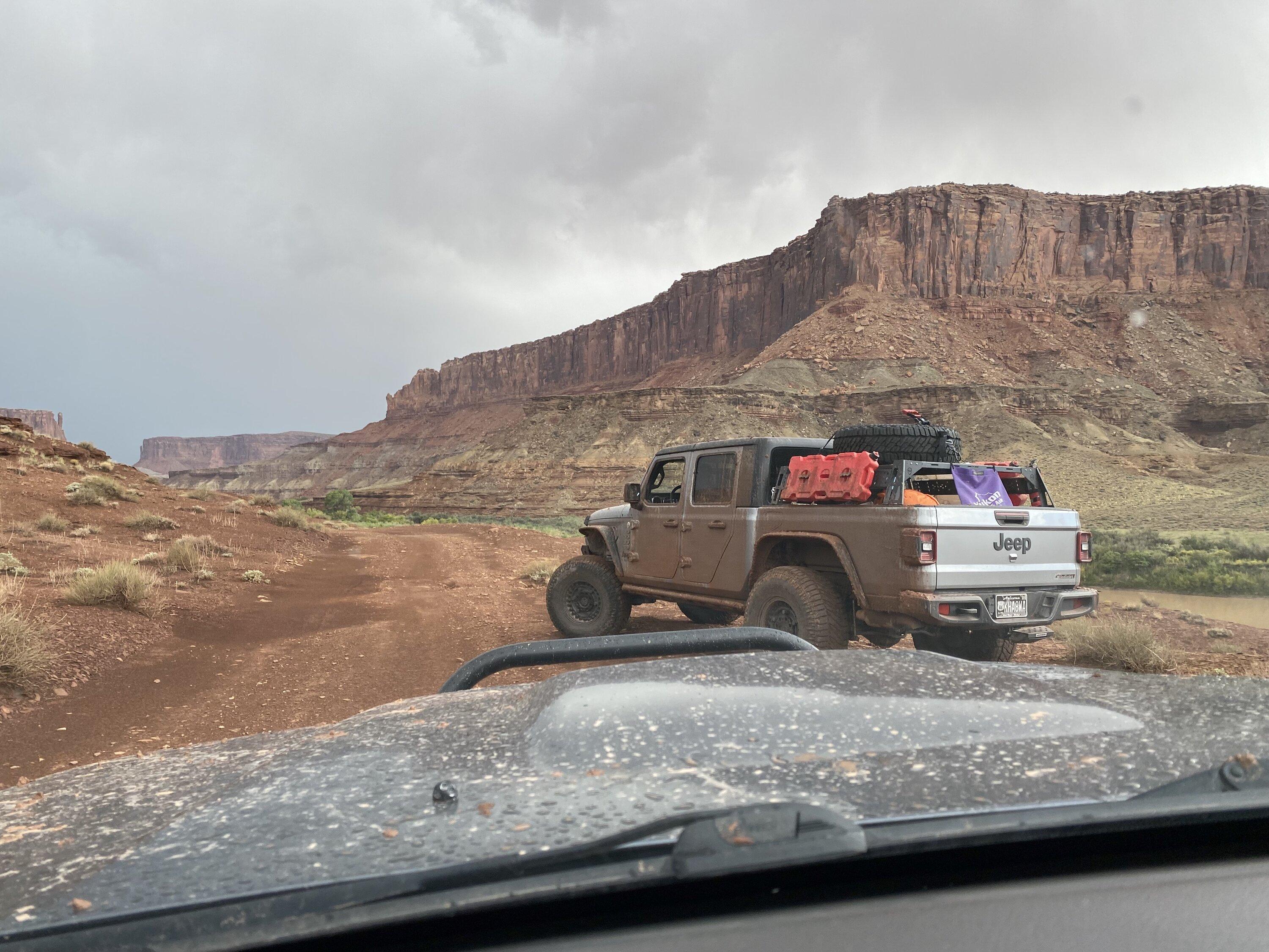 Jeep Gladiator White Rim Road IMG_6687