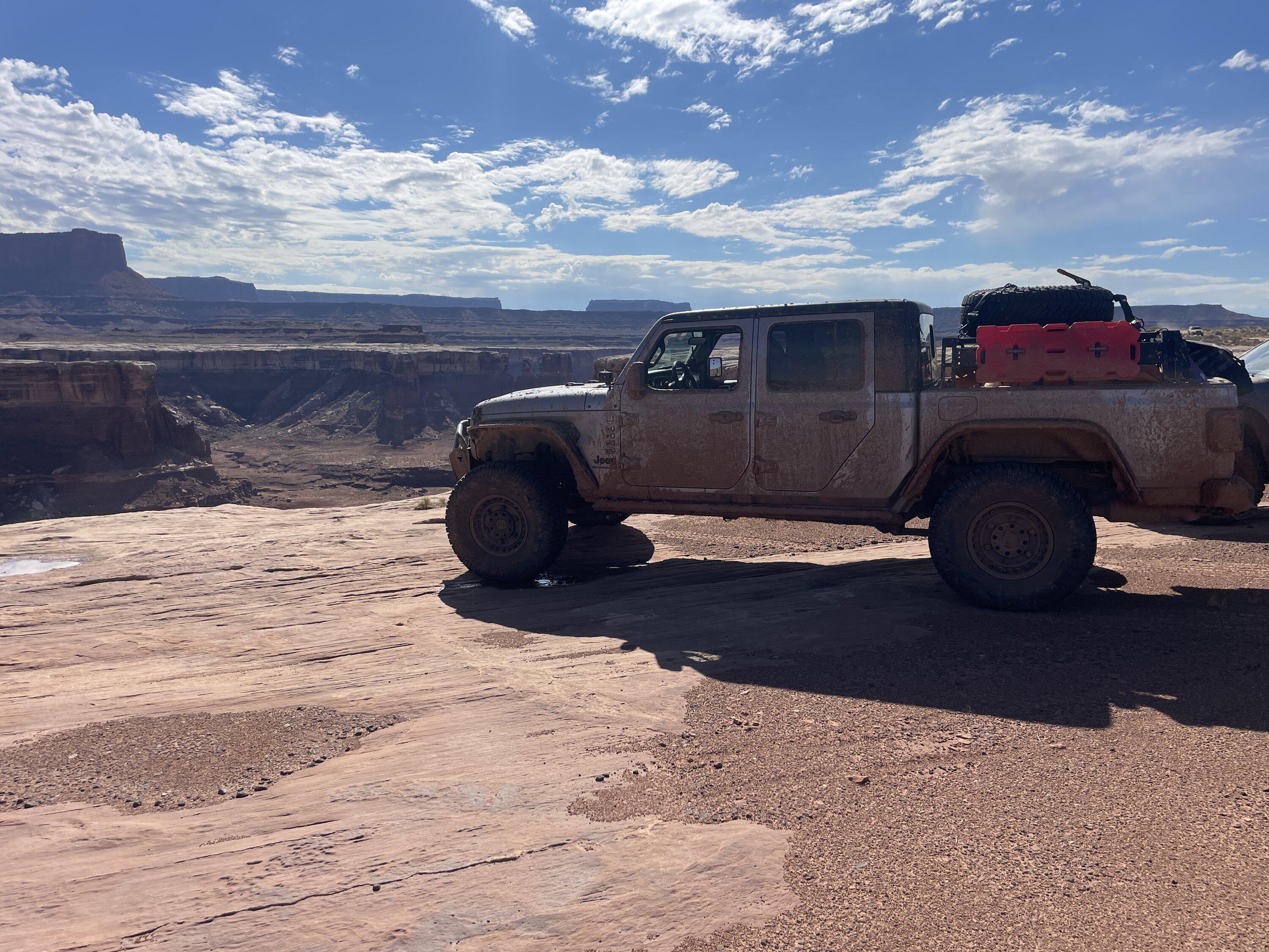 Jeep Gladiator White Rim Road IMG_0814