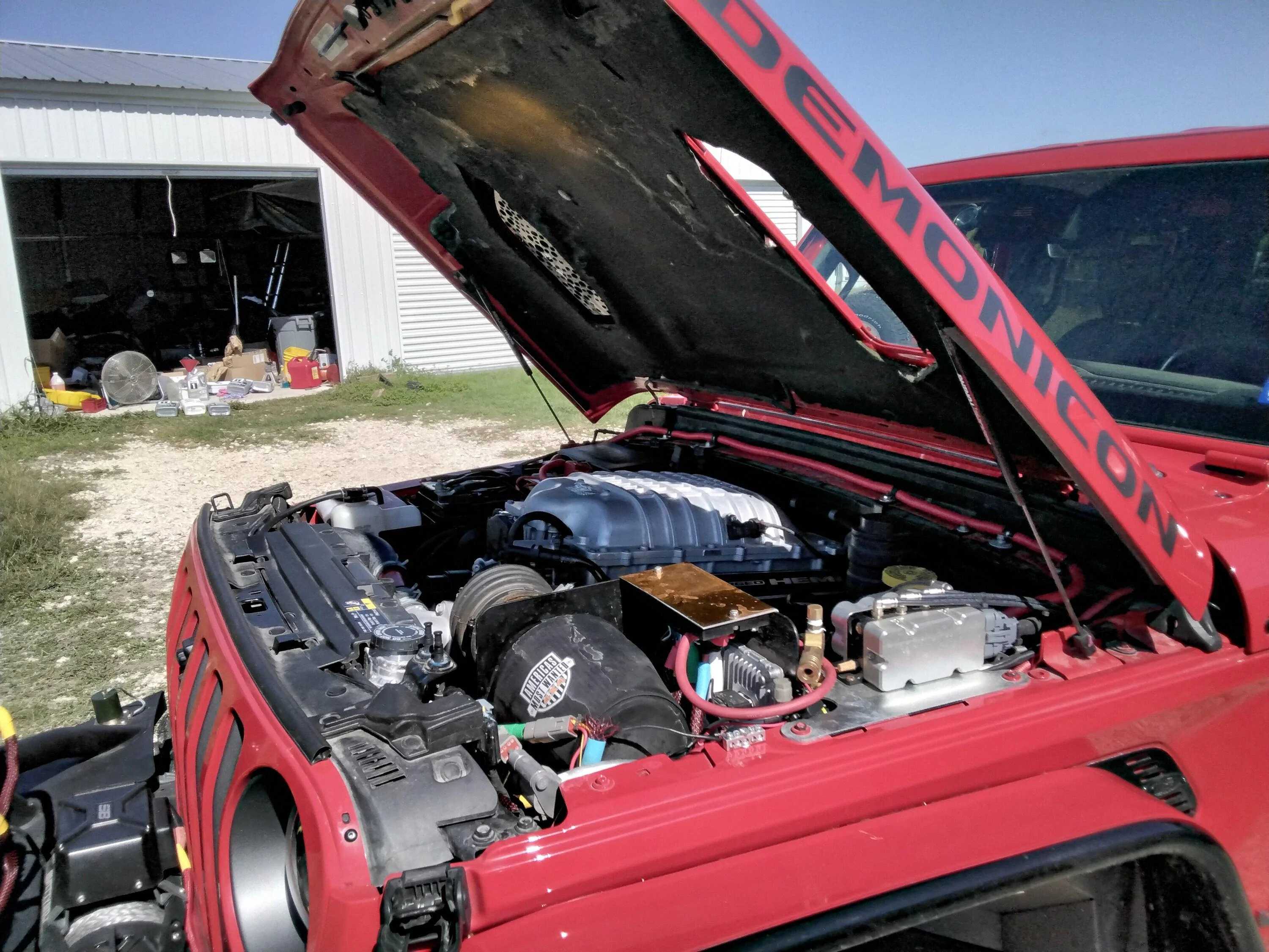 Jeep Gladiator 840hp Supercharged V8 Demon Gladiator Build IMG_20211025_132750