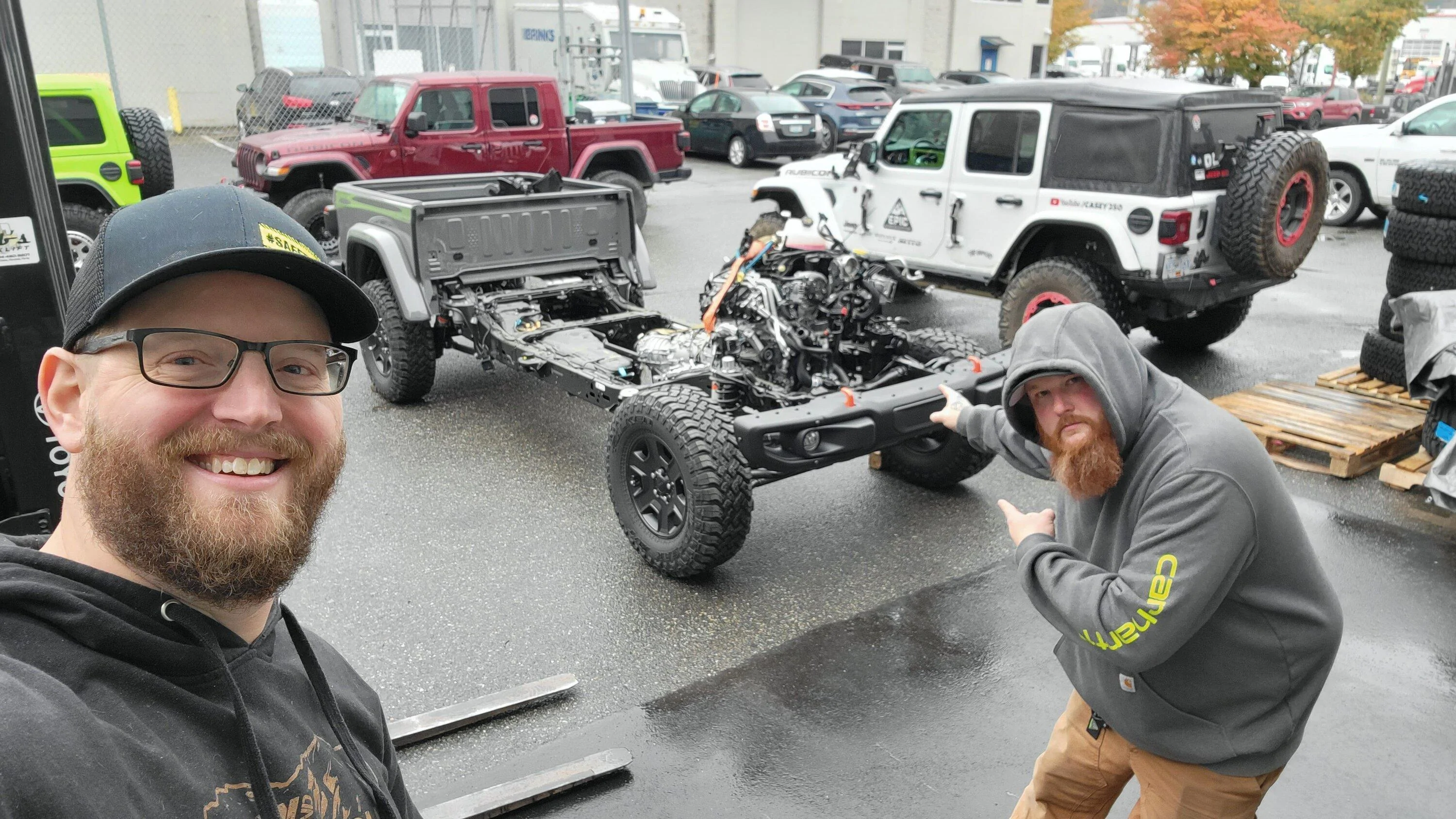 Jeep Gladiator 840hp Supercharged V8 Demon Gladiator Build 20221103_134421