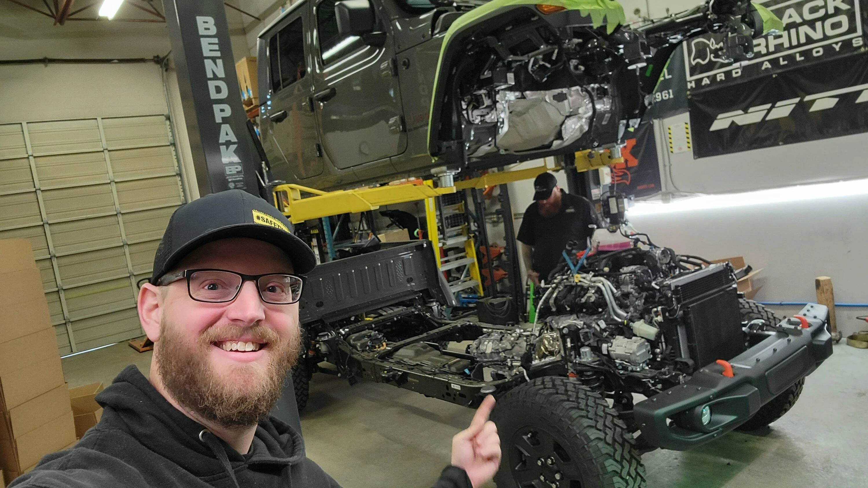 Jeep Gladiator 840hp Supercharged V8 Demon Gladiator Build 20221103_111723