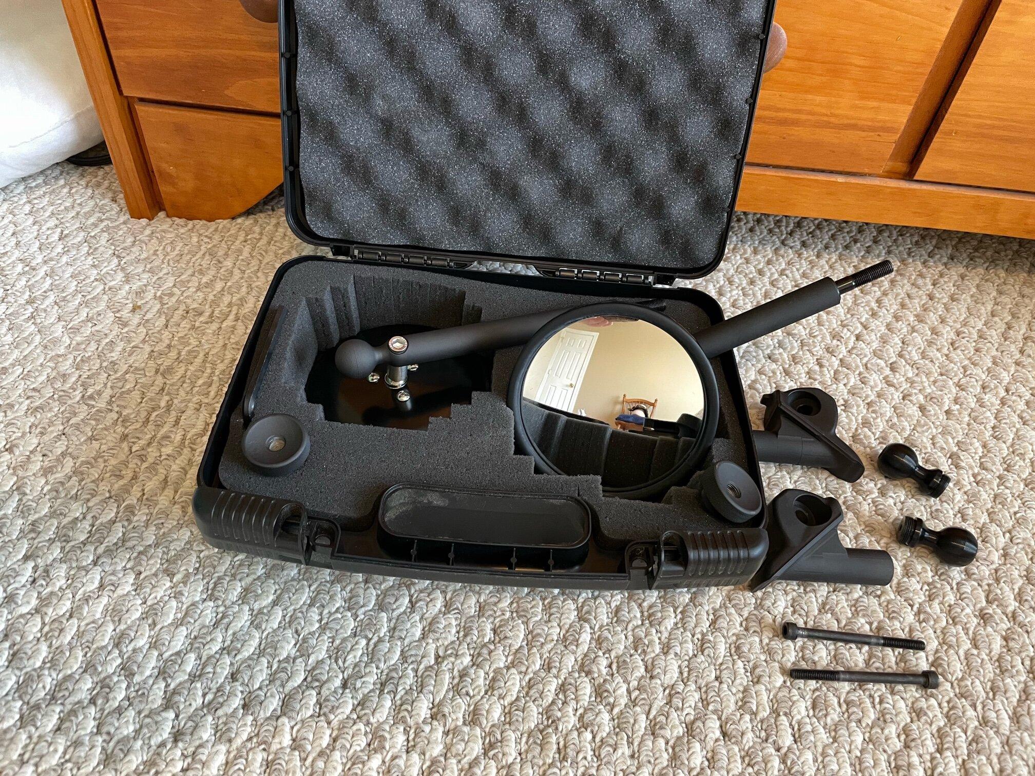 Jeep Gladiator Reduced:  CMM Gladiator JT A-Pillar Side Mirrors with Base Mount Driver AND Passenger $150 Shipped in US image1 (2)