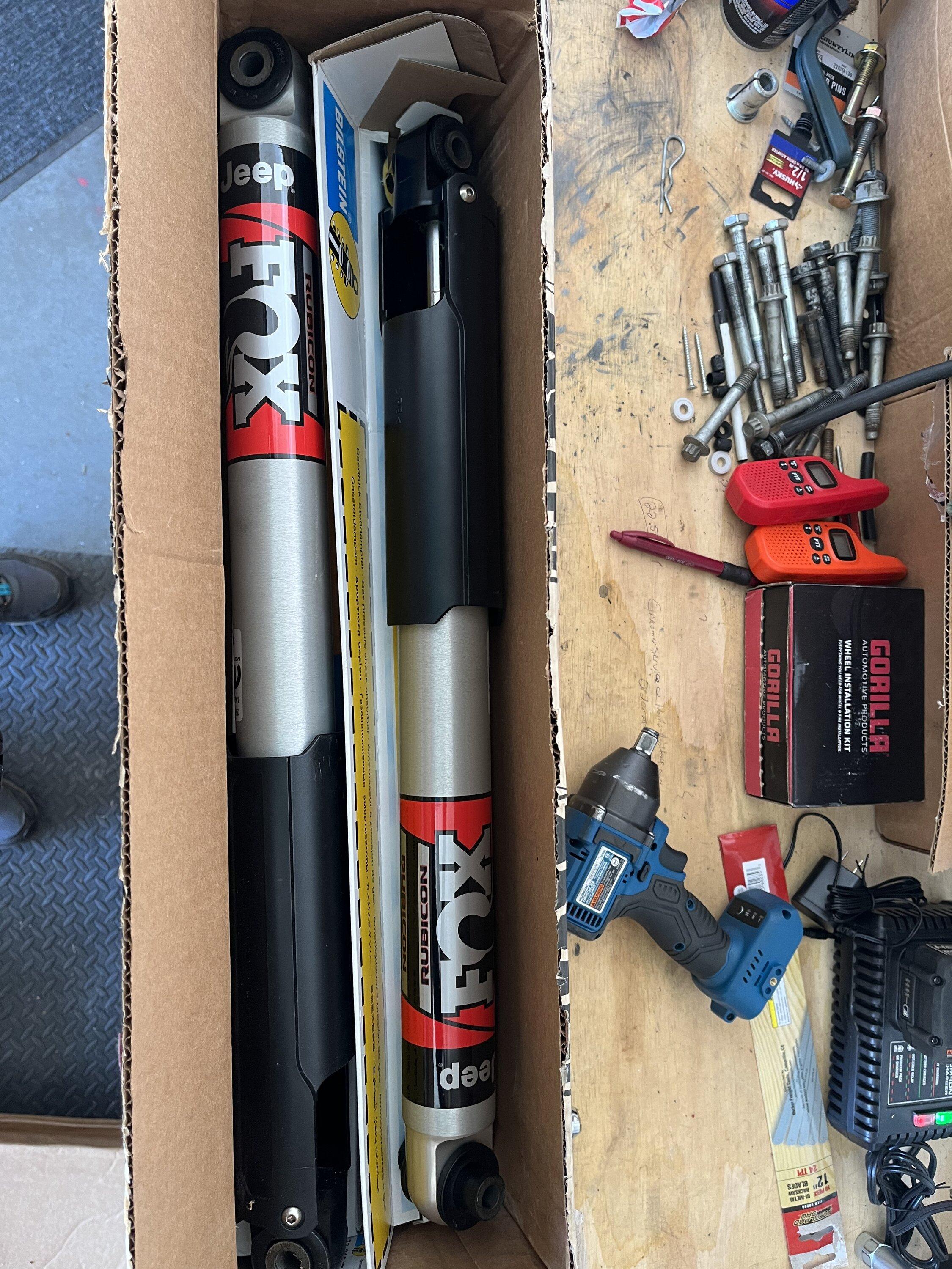 Jeep Gladiator Rubicon Suspension - New/Unused $400 06E55602-50D9-440D-801E-FF0A17BC0AFF
