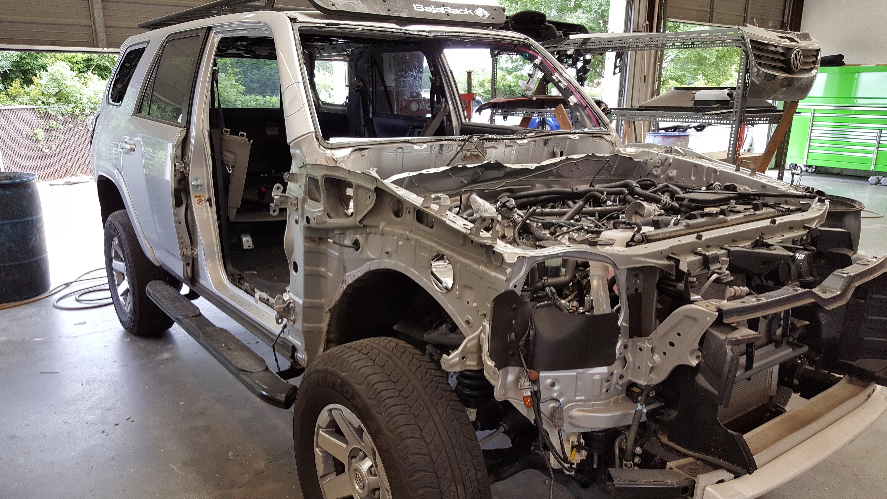 Jeep Gladiator Jeep dealership won't check mechanical damage until finished with body work 20160808_110559