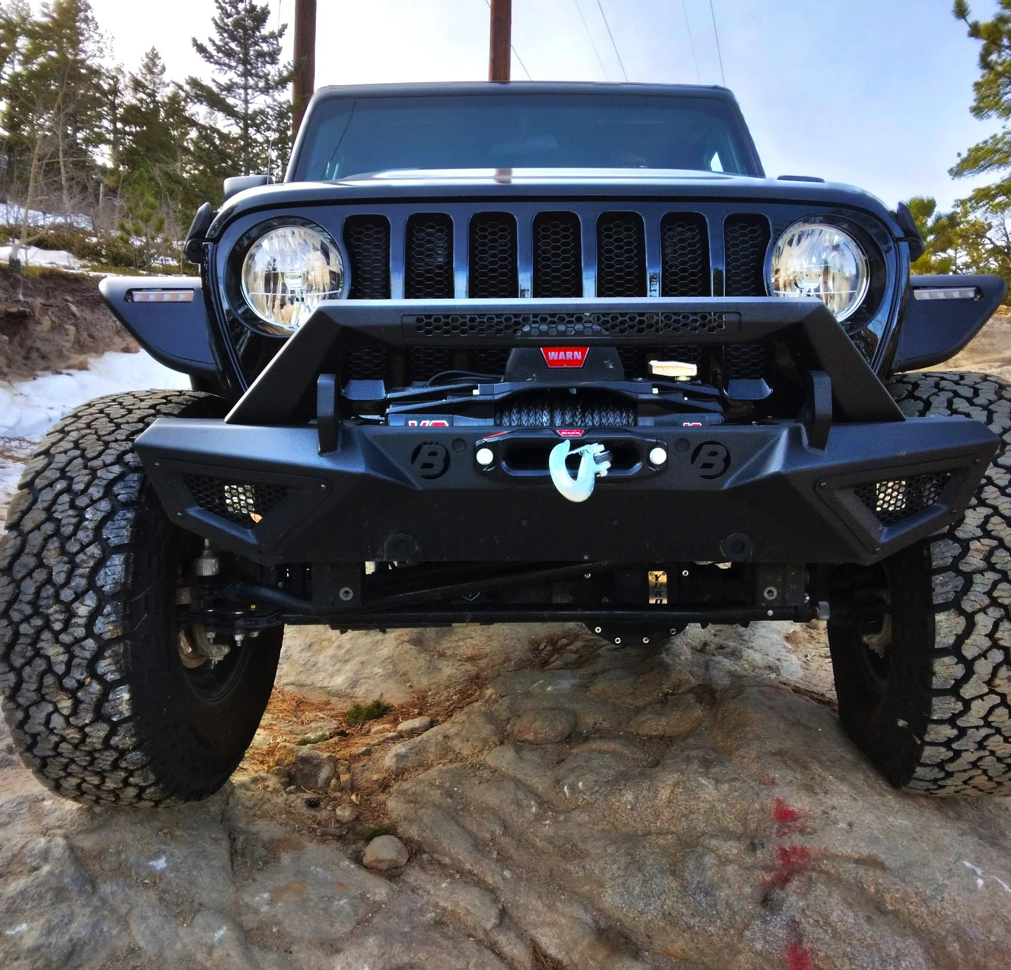 Jeep Gladiator Show us your GRANTIE SERIES in the wild! High Rock Bumper