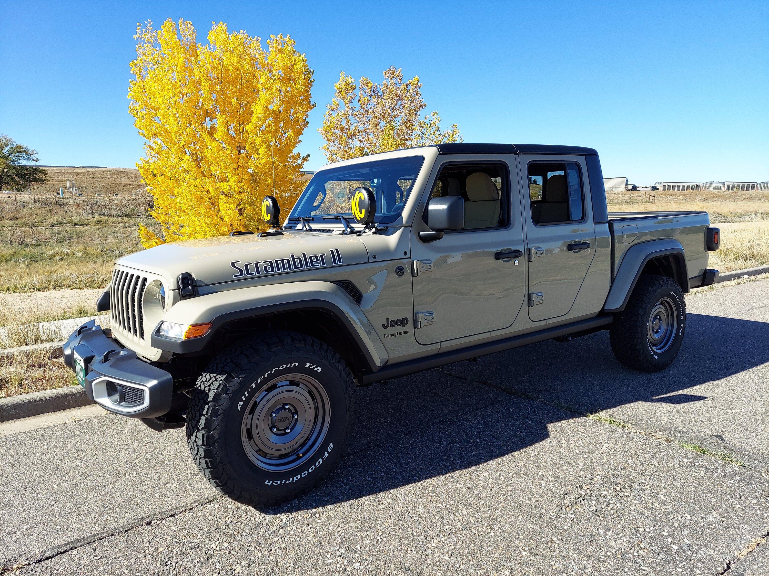 Jeep Gladiator Scrambler II Debut 20221020_141330