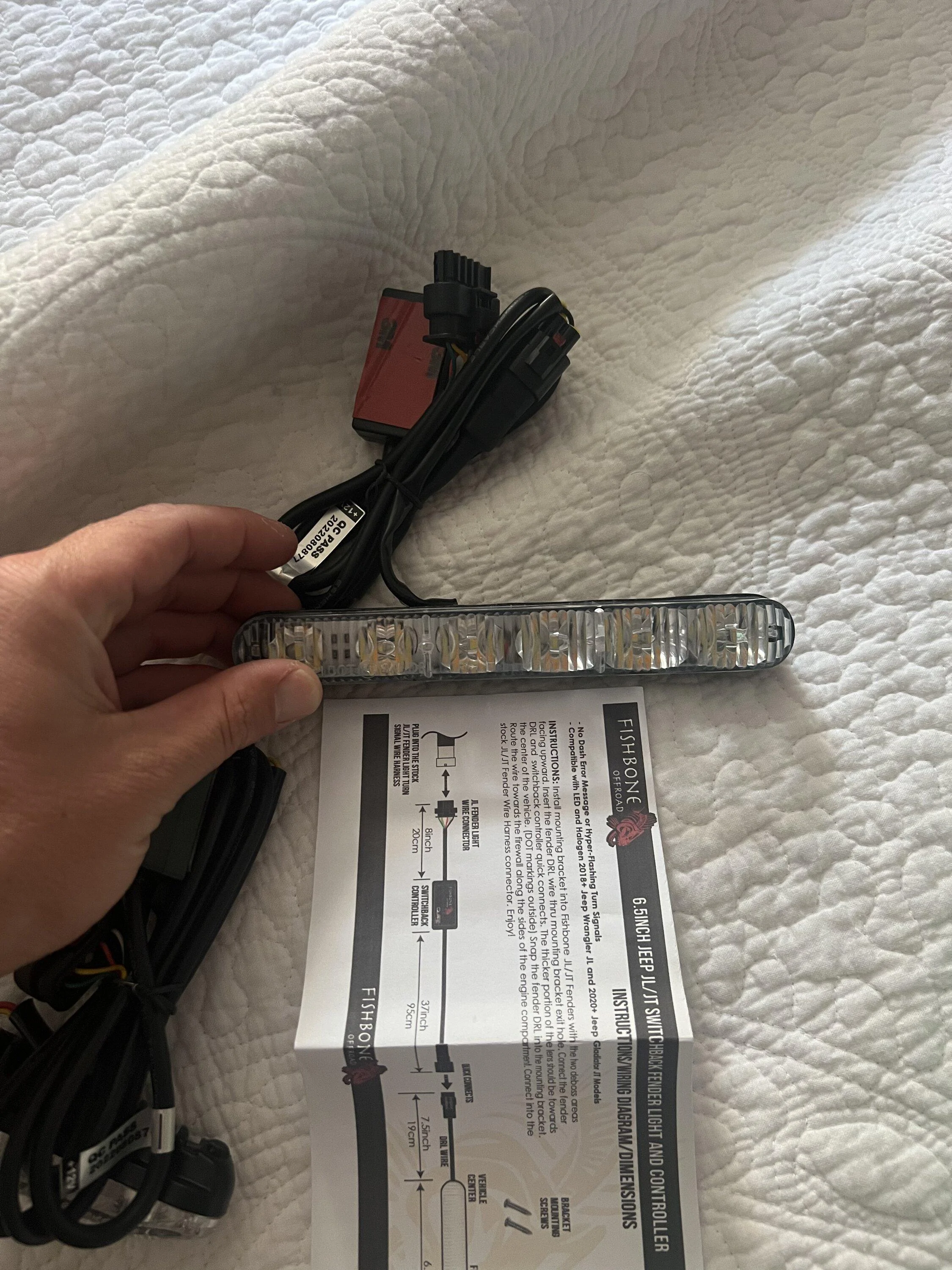 Jeep Gladiator Fishbone Off-road/Quake LED switchback lights 38FB5A8D-7A44-45B5-8675-68B47841A495