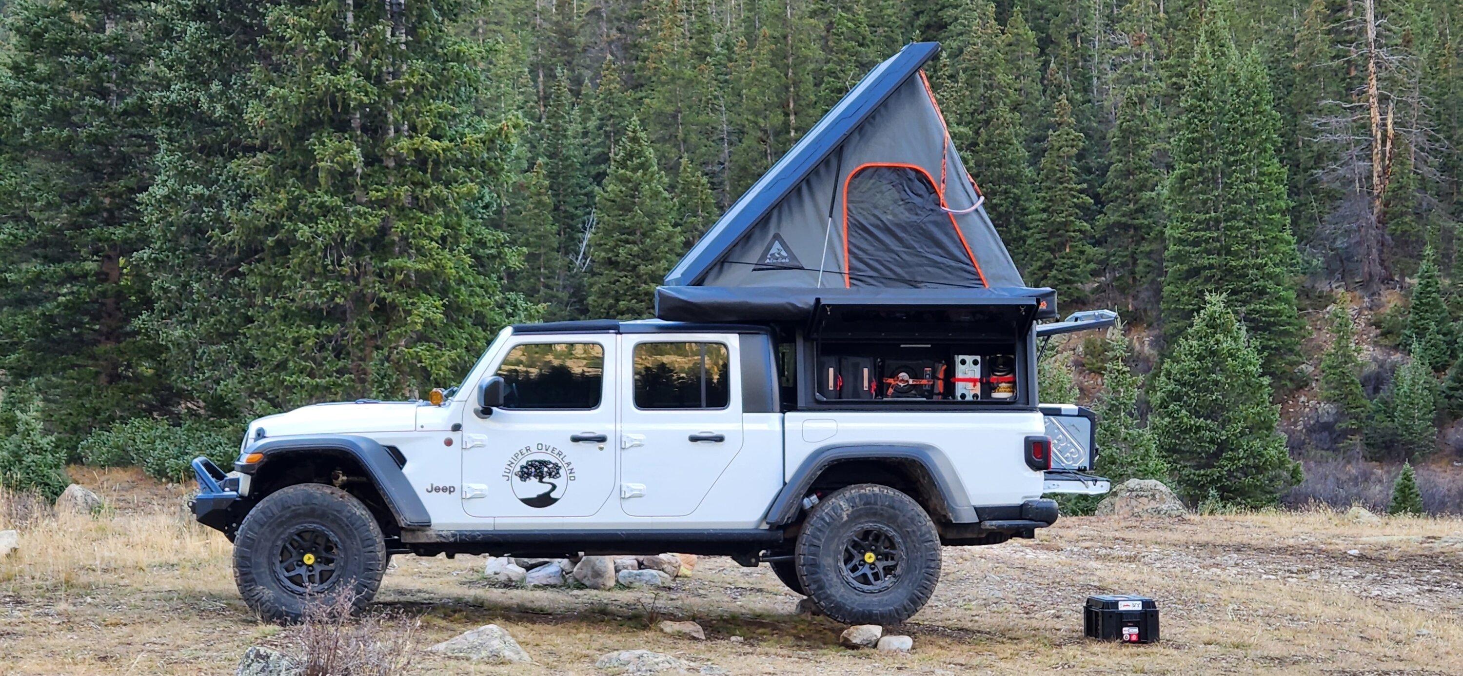 Jeep Gladiator Installed Rebel Off Road Bed Rack 20221008_171328