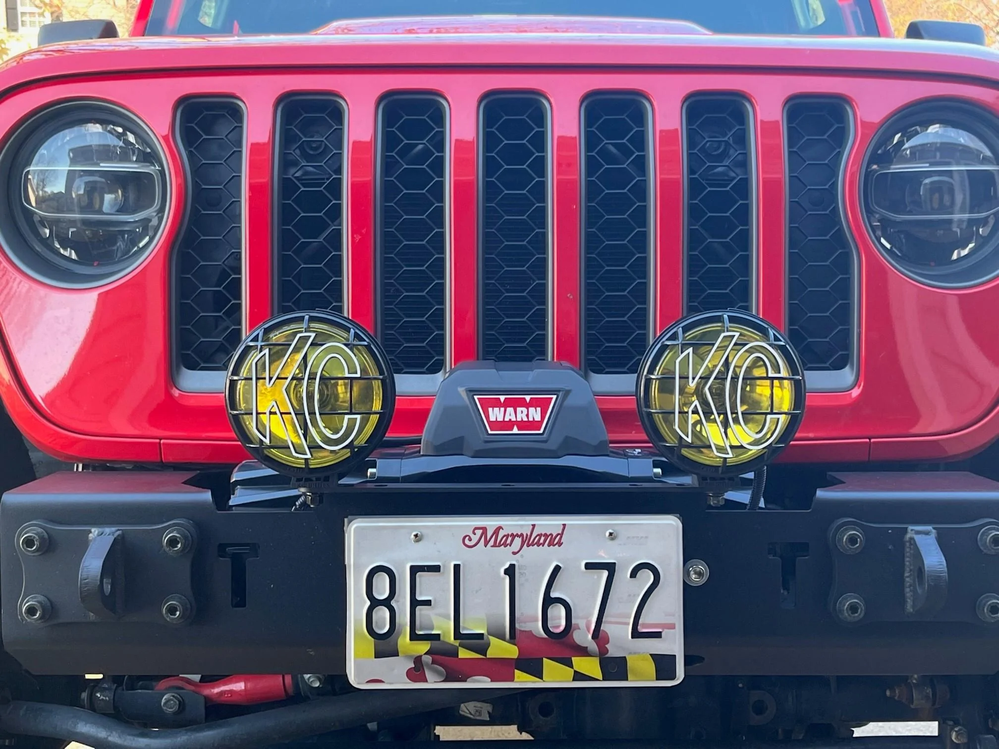 Jeep Gladiator KC Apollo Pro 6 LED Conversion and Tint Light 3